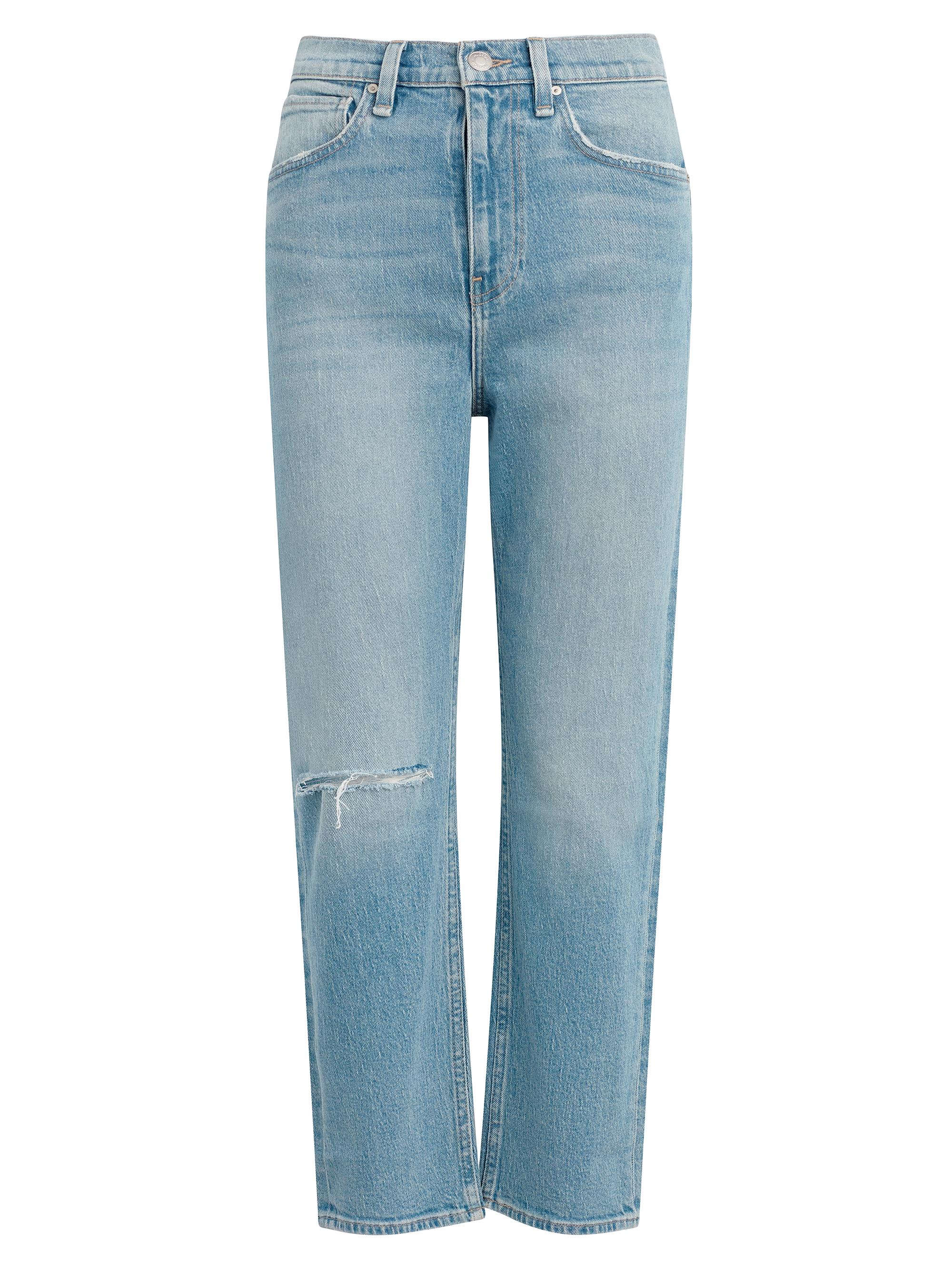 Hudson Jeans Women's Jade High-Rise Straight-Leg Jeans - Paradise