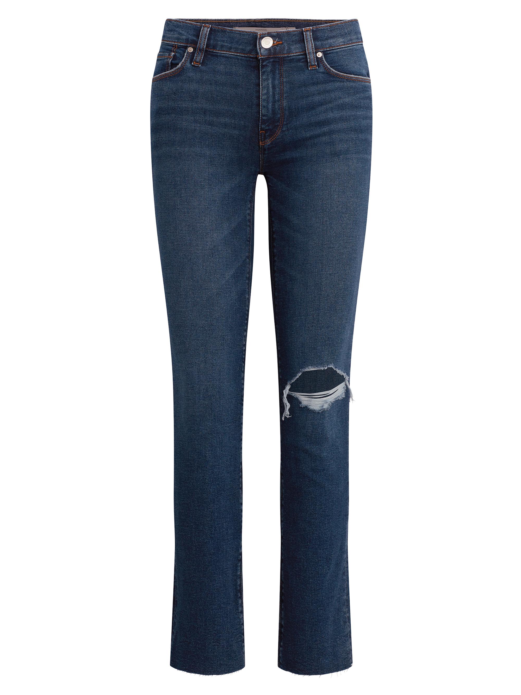 Hudson Jeans Women's Nico Mid-Rise Straight Jeans - Legit