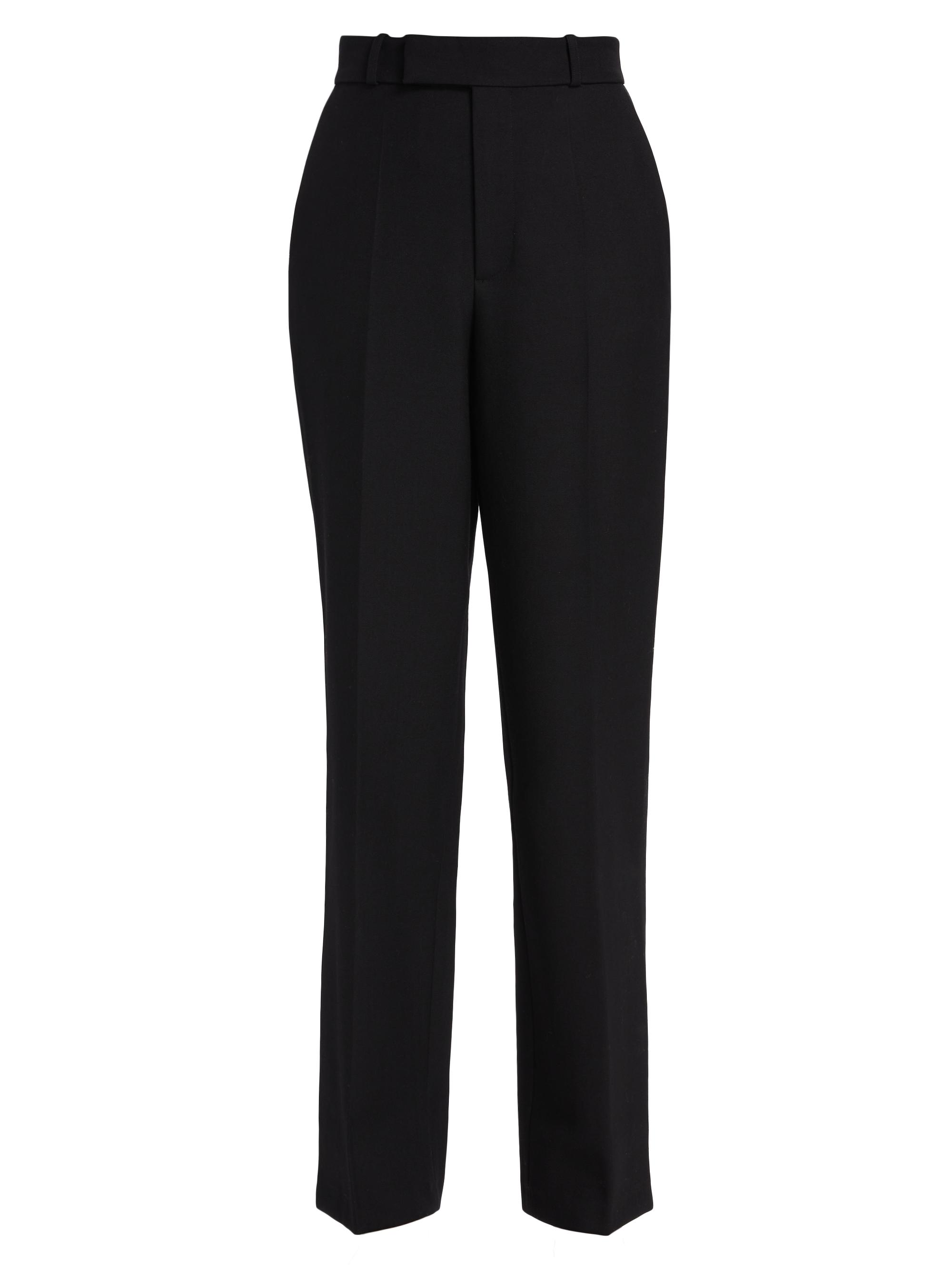 Róhe Women's Straight-Leg Tailored Trousers - Noir