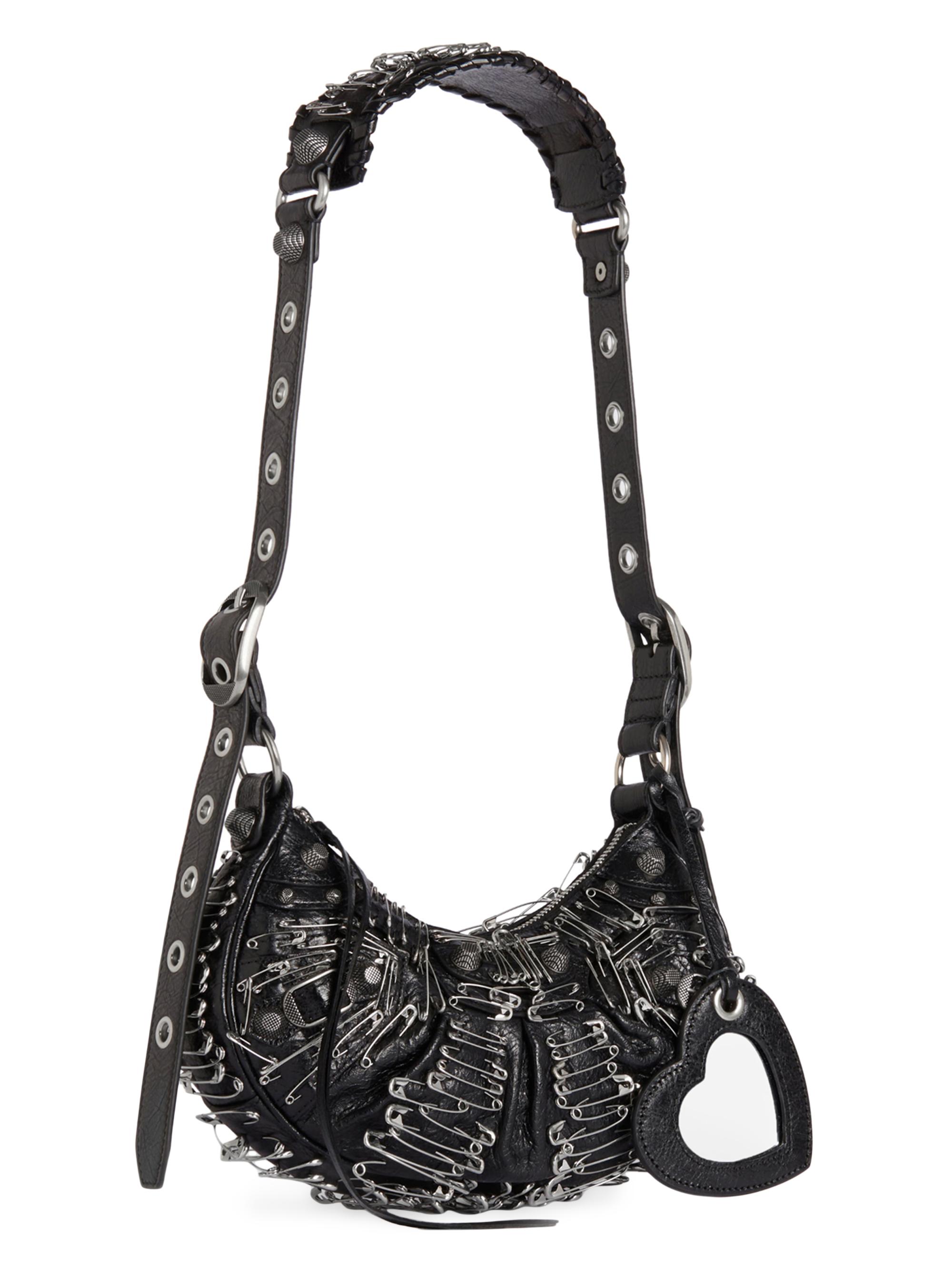 Le Cagole XS Shoulder Bag With Safety Pins