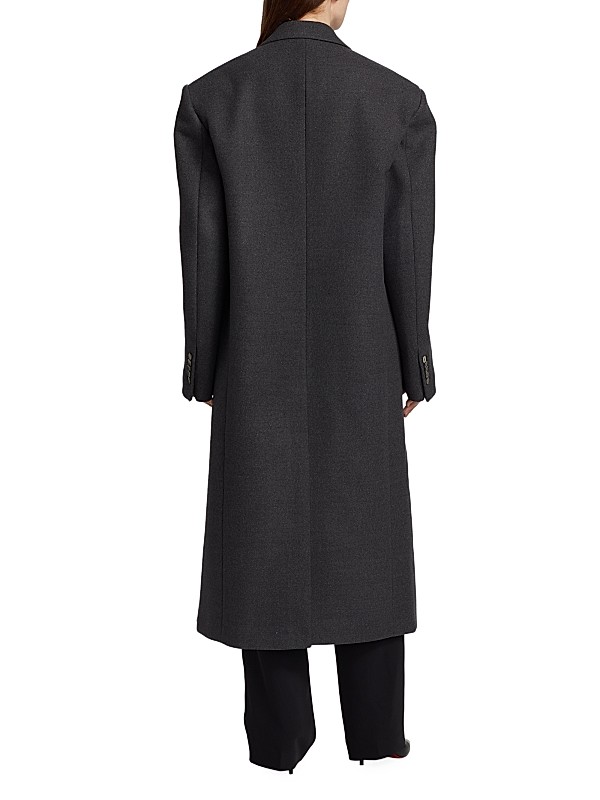 Shop WARDROBE.NYC Single Breasted Wool Coat | Saks Fifth Avenue Shop WARDROBE.NYC Single Breasted Wool Coat | Saks Fifth Avenue