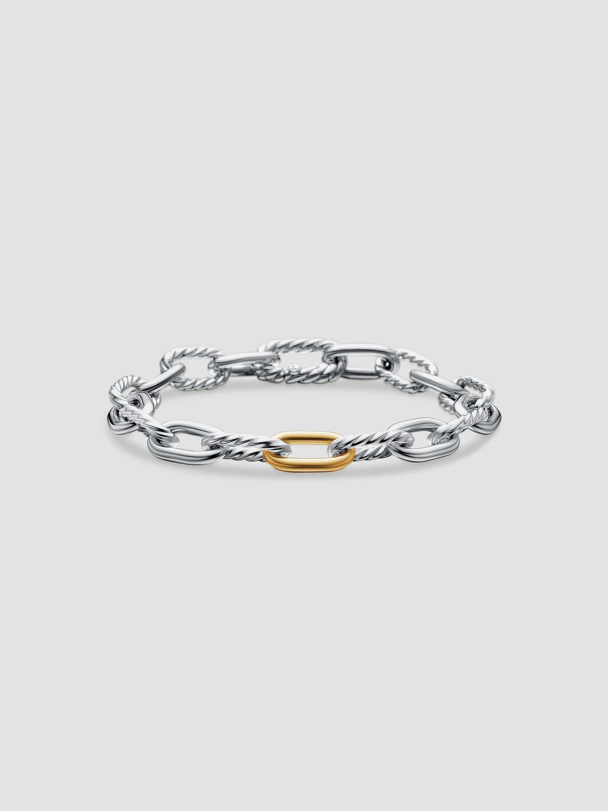 David Yurman Women's DY Madison Chain Bracelet in Sterling Silver - Silver - Size Medium