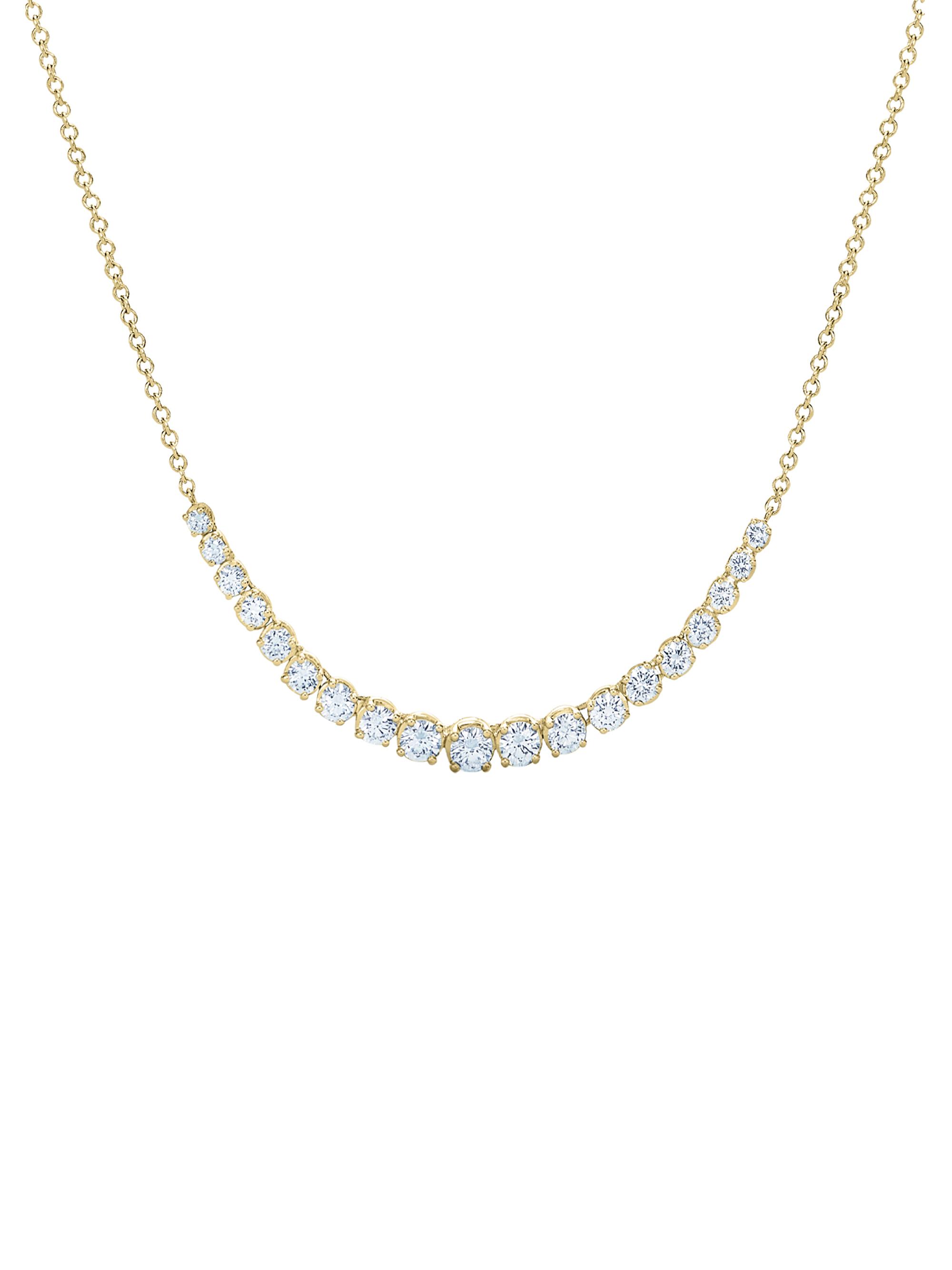 Kwiat Women's Riviera Demi-Riviera 18K Yellow Gold & 1.0 TCW Diamond Necklace - Yellow Gold