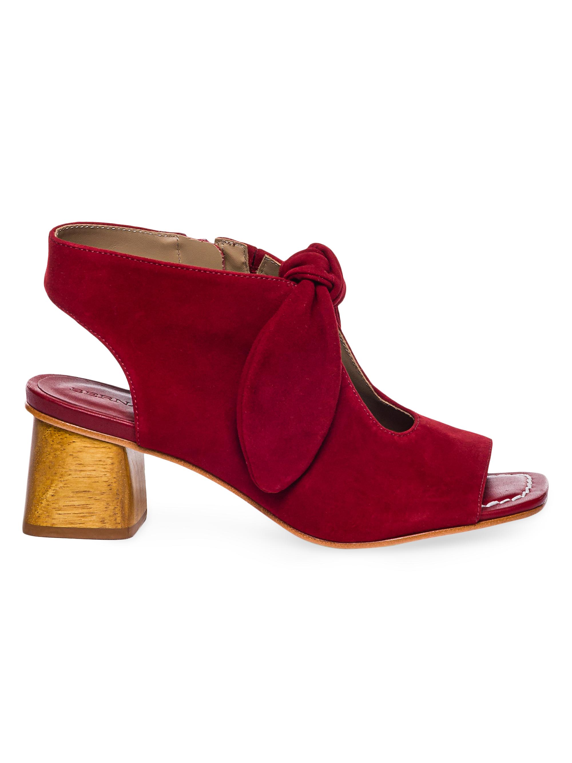 Bernardo Women's Lizzie Sandal Booties - Red