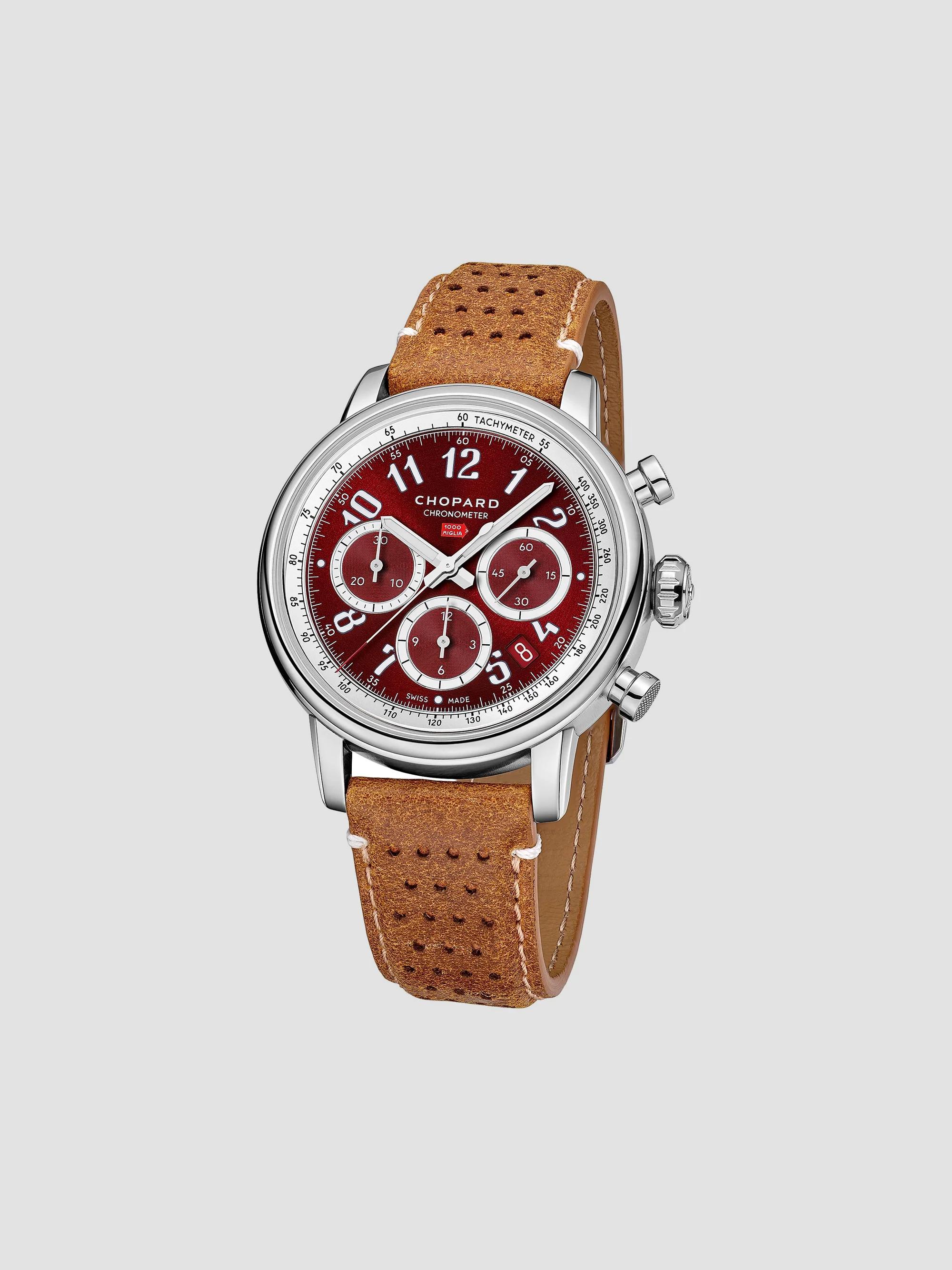 Chopard Classic Racing Stainless Steel & Leather Watch | Saks Fifth Avenue