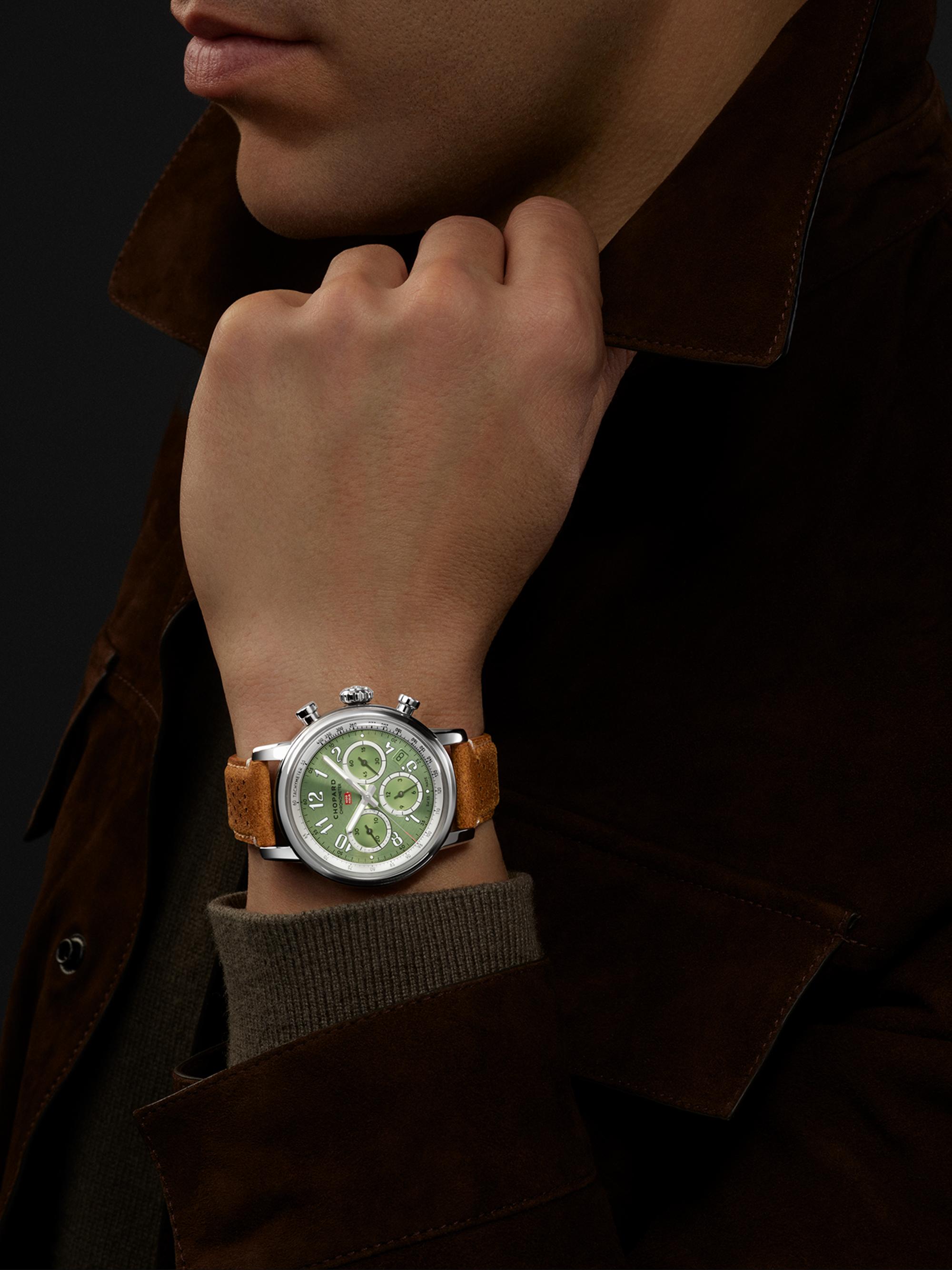Chopard Classic Racing Stainless Steel & Leather Watch | Saks Fifth Avenue