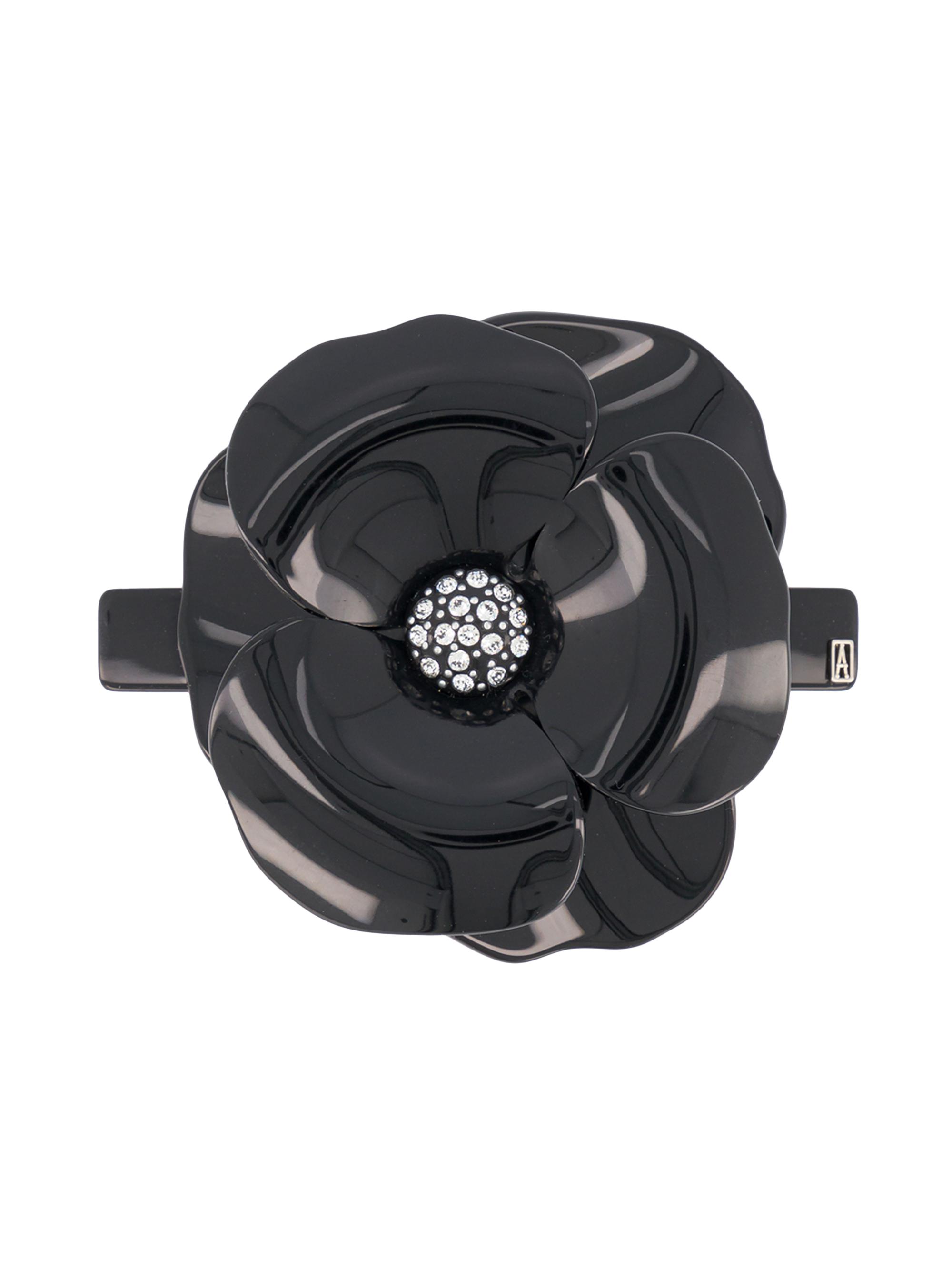 Alexandre de Paris Women's Timeless Les Classiques Bastille Barrette Queue De Cheval - Noir