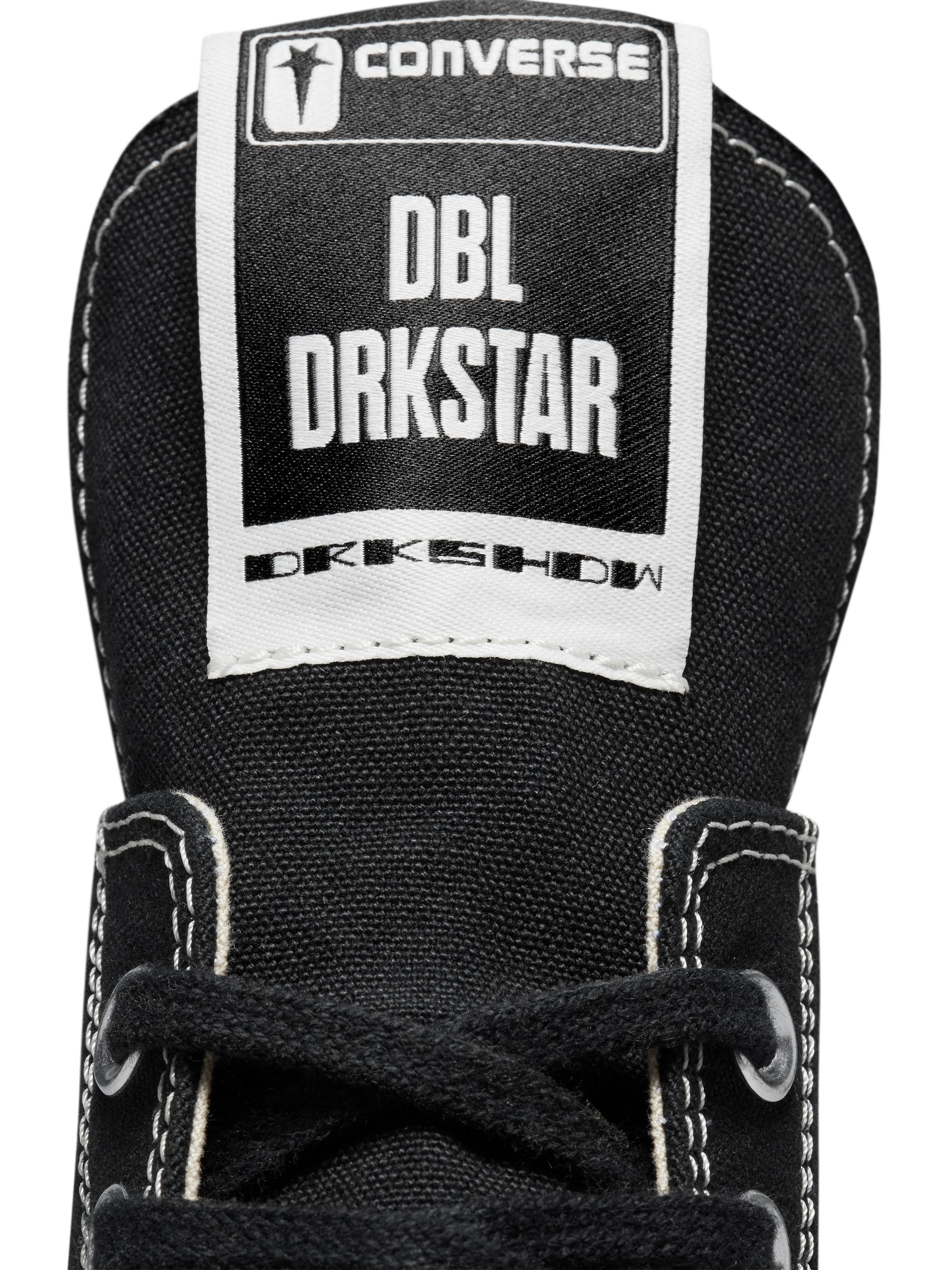 Converse Converse x Rick Owens DBL Drkstar High-Top Sneakers