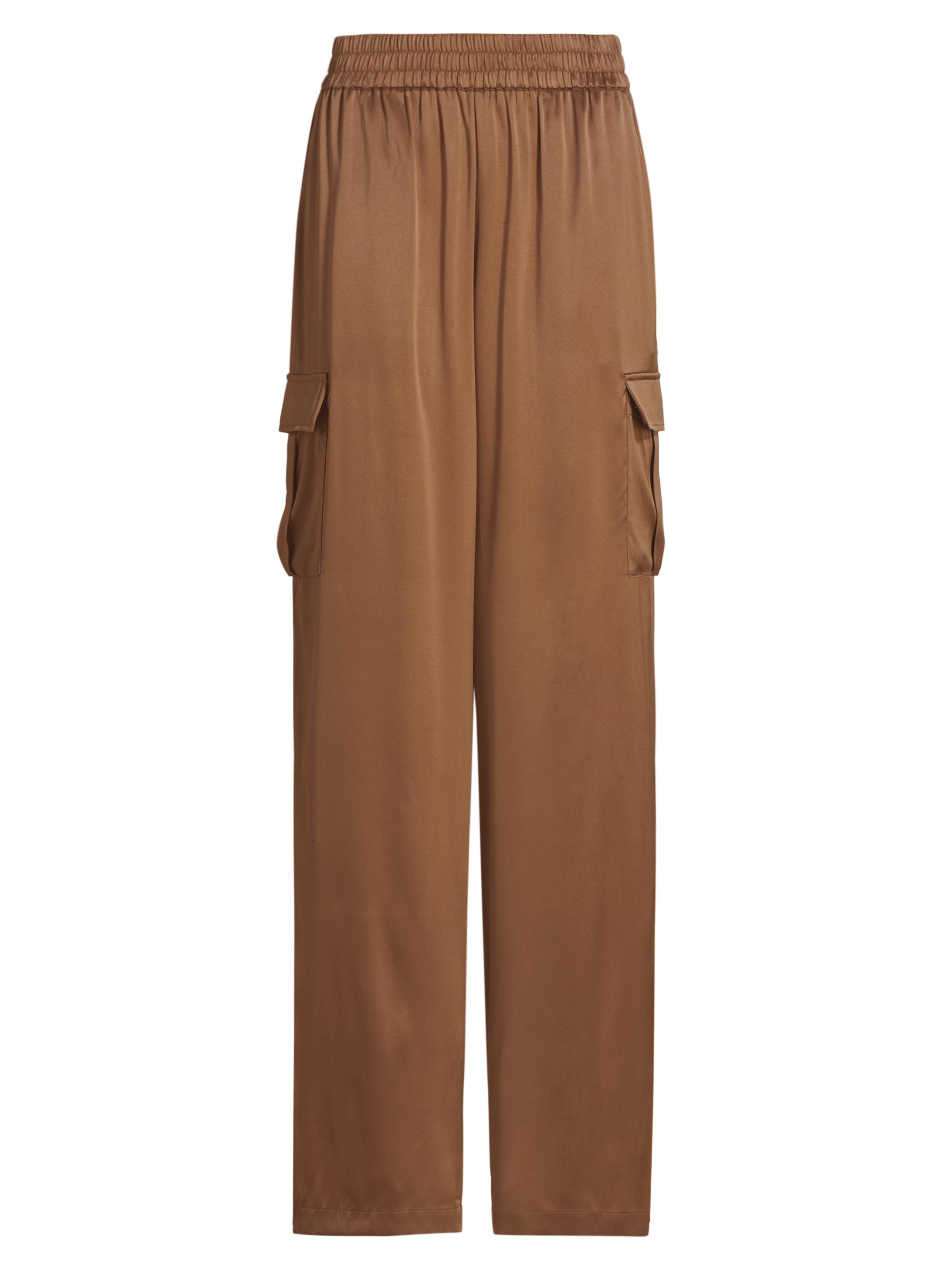 Cami NYC Women's Nazanin Silk-Blend Cargo Pants - Sandalwood