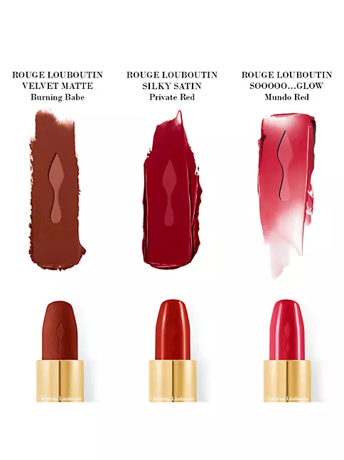 Rouge Louboutin Silky Satin On The Go