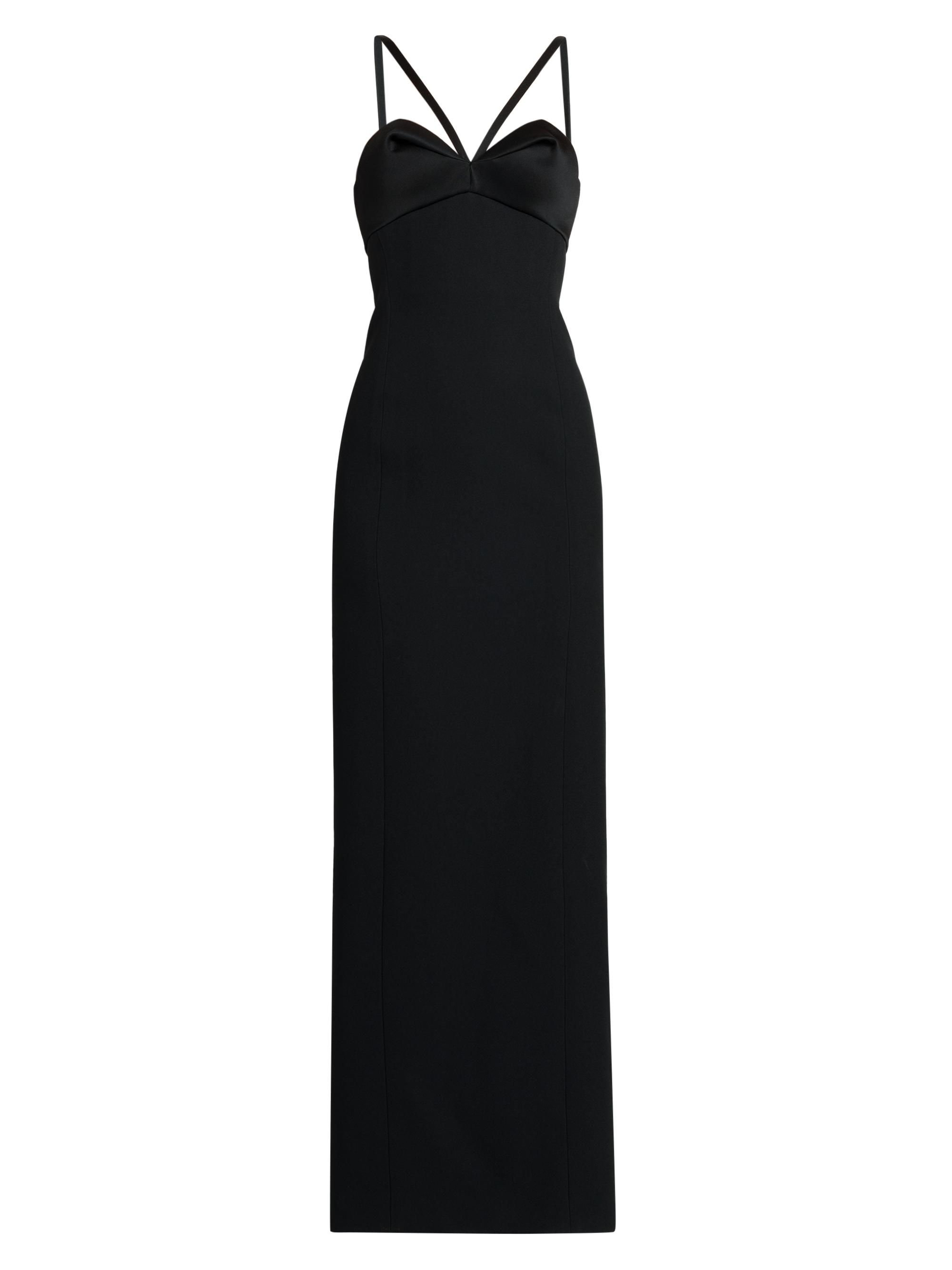 Versace Sculptural Wool-Blend Column Gown | Saks Fifth Avenue