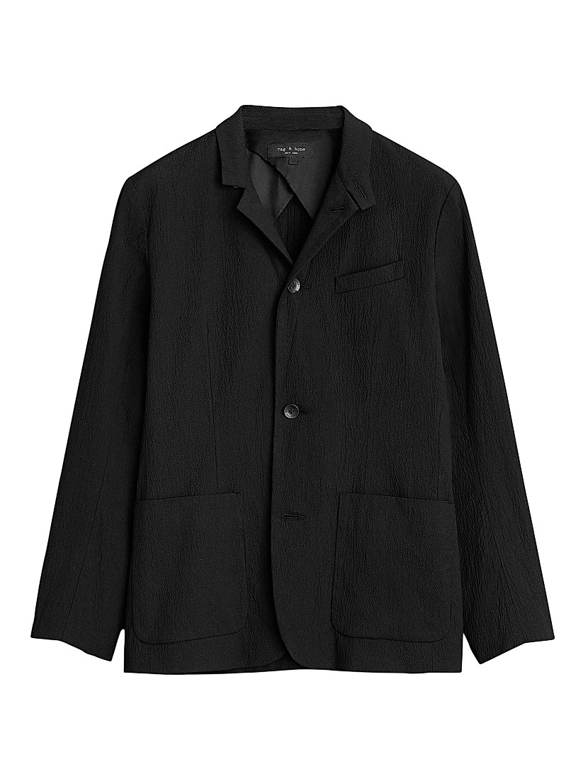 Shop rag & bone Linden Seersucker Blazer | Saks Fifth Avenue Shop rag & bone Linden Seersucker Blazer | Saks Fifth Avenue