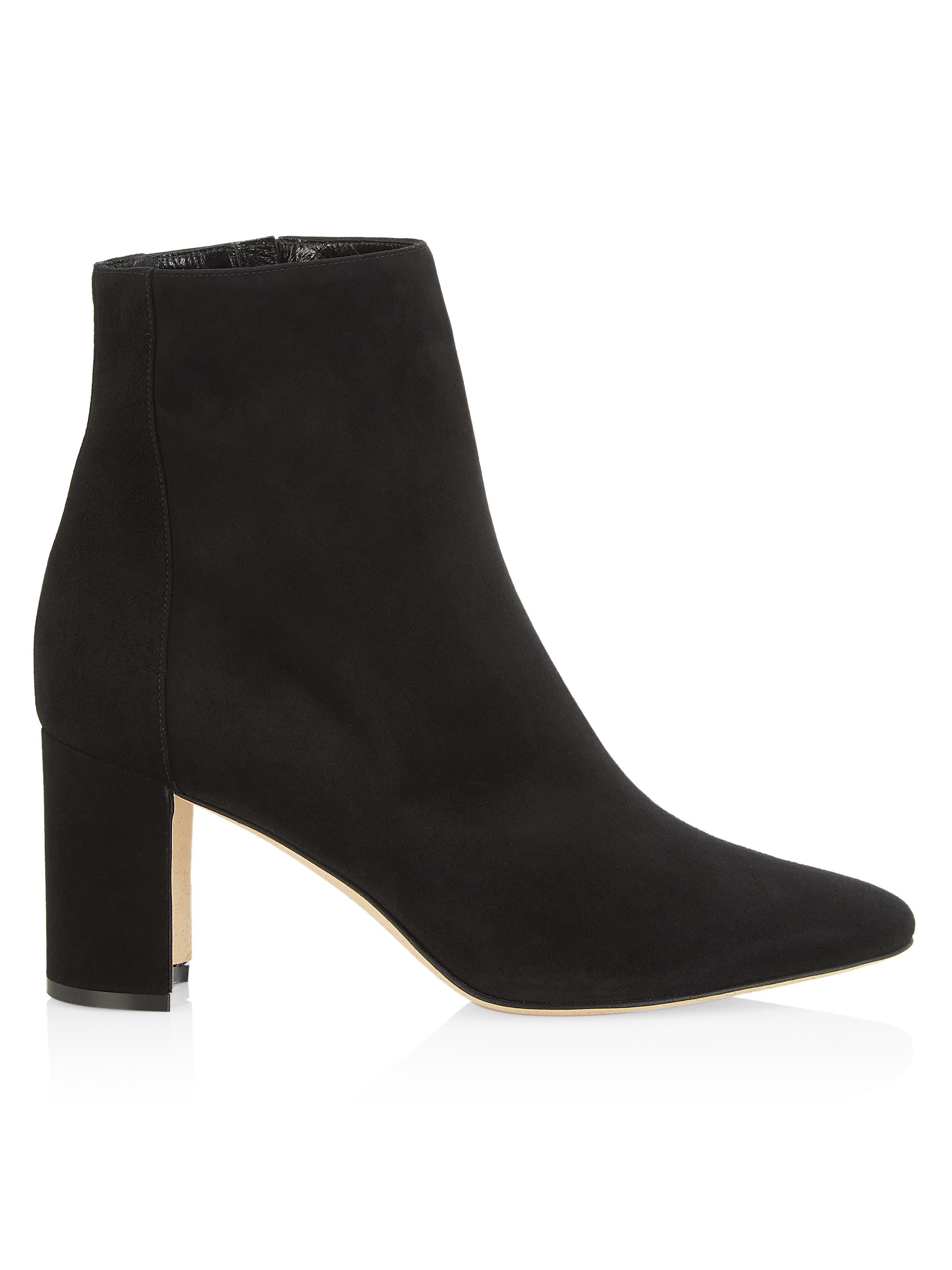 Manolo Blahnik Rosie 70MM Suede Boots Saks Fifth Avenue