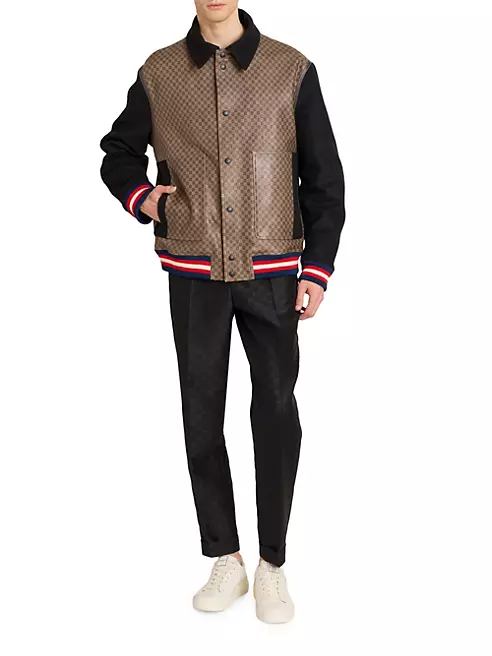 LV Monogram Teddy Jacquard Fleece Zip Jacket