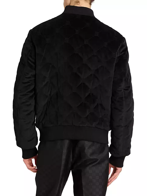 Louis Vuitton Reversible Black Monogram Windbreaker Jacket Size 46 / Small