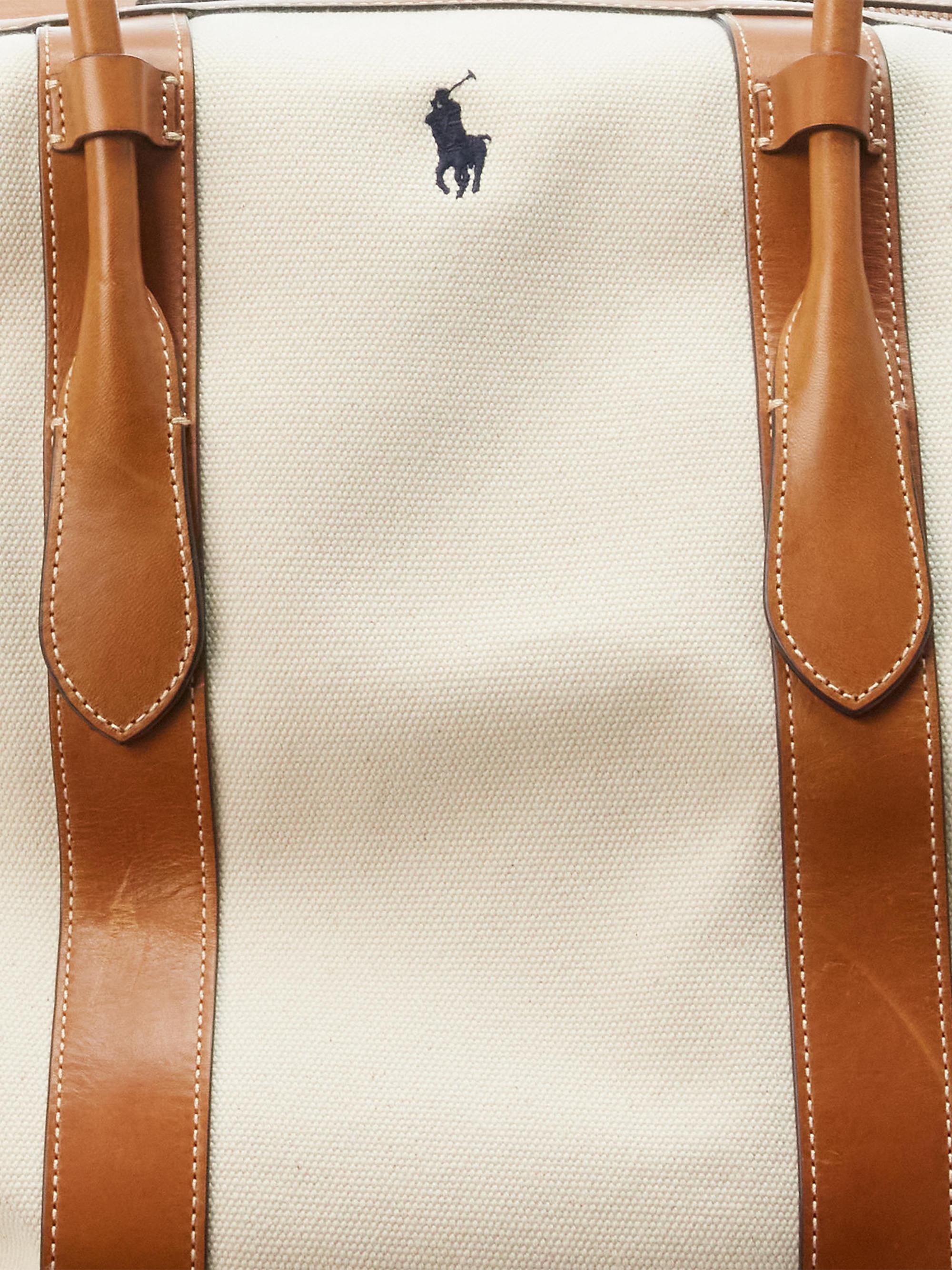 バッグ Polo Ralph Lauren Canvas Leather Bag Polo Ralph Lauren XL Canvas and Leather Tote Bag | Neiman Marcus