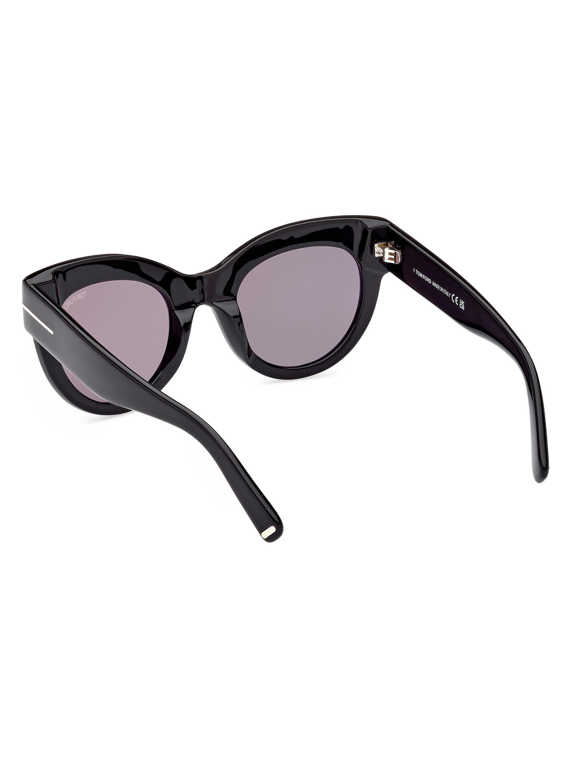 TOM FORD サングラス ブラック キャットアイ TOM FORD EYEWEAR サングラス トムフォード キャットアイ