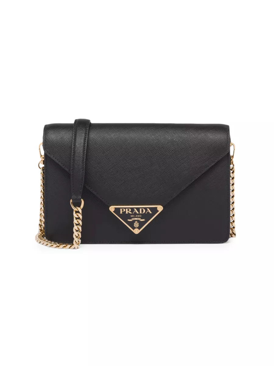 Shop Prada Saffiano Leather Shoulder Bag | Saks Fifth Avenue Shop Prada Saffiano Leather Shoulder Bag | Saks Fifth Avenue