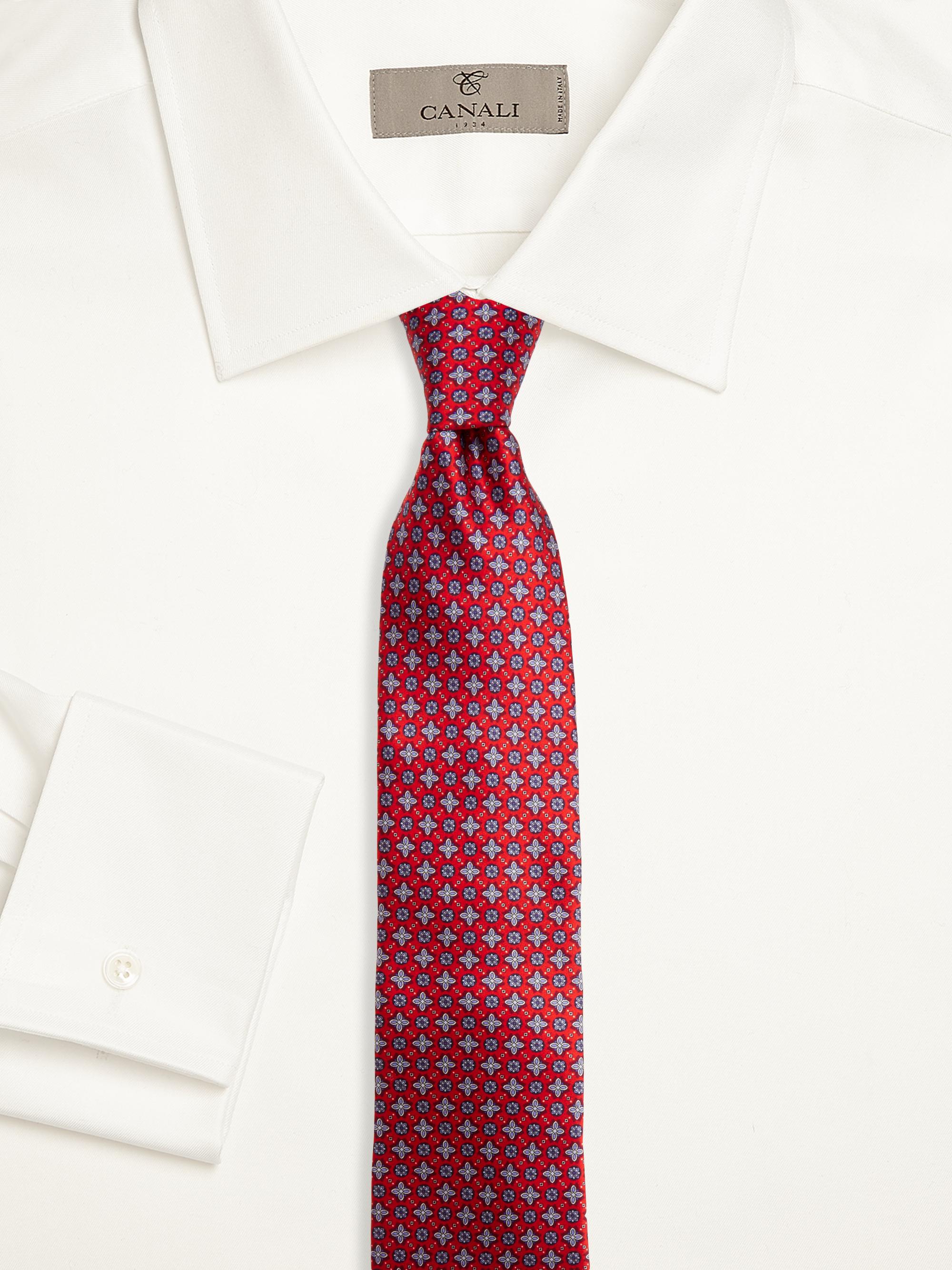 Floral Silk Tie