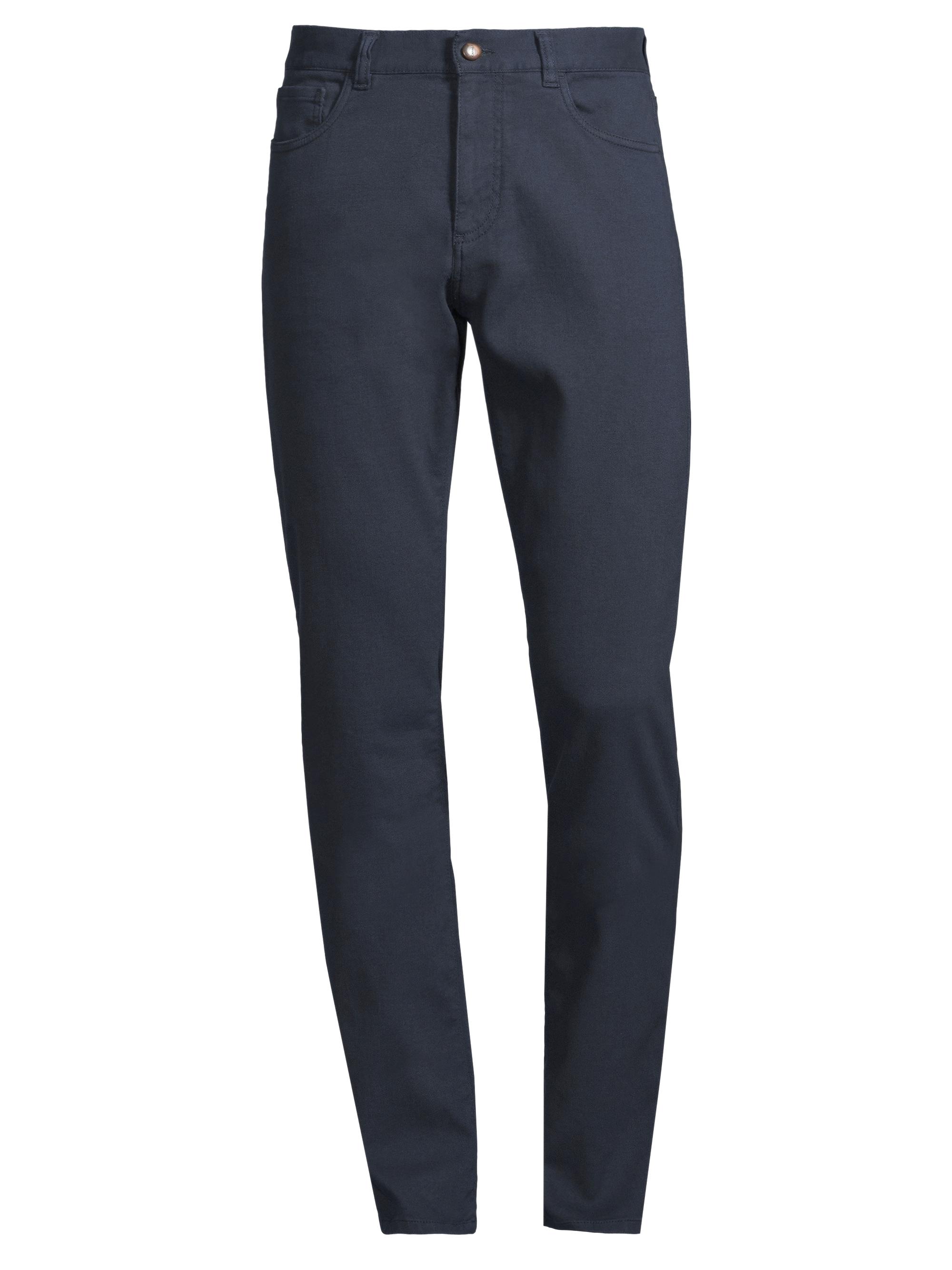 Canali Men's Stretch Five-Pocket Jeans - Blue