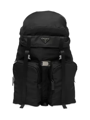 Shop Prada Re-nylon And Saffiano Leather Backpack | Saks Fifth Avenue