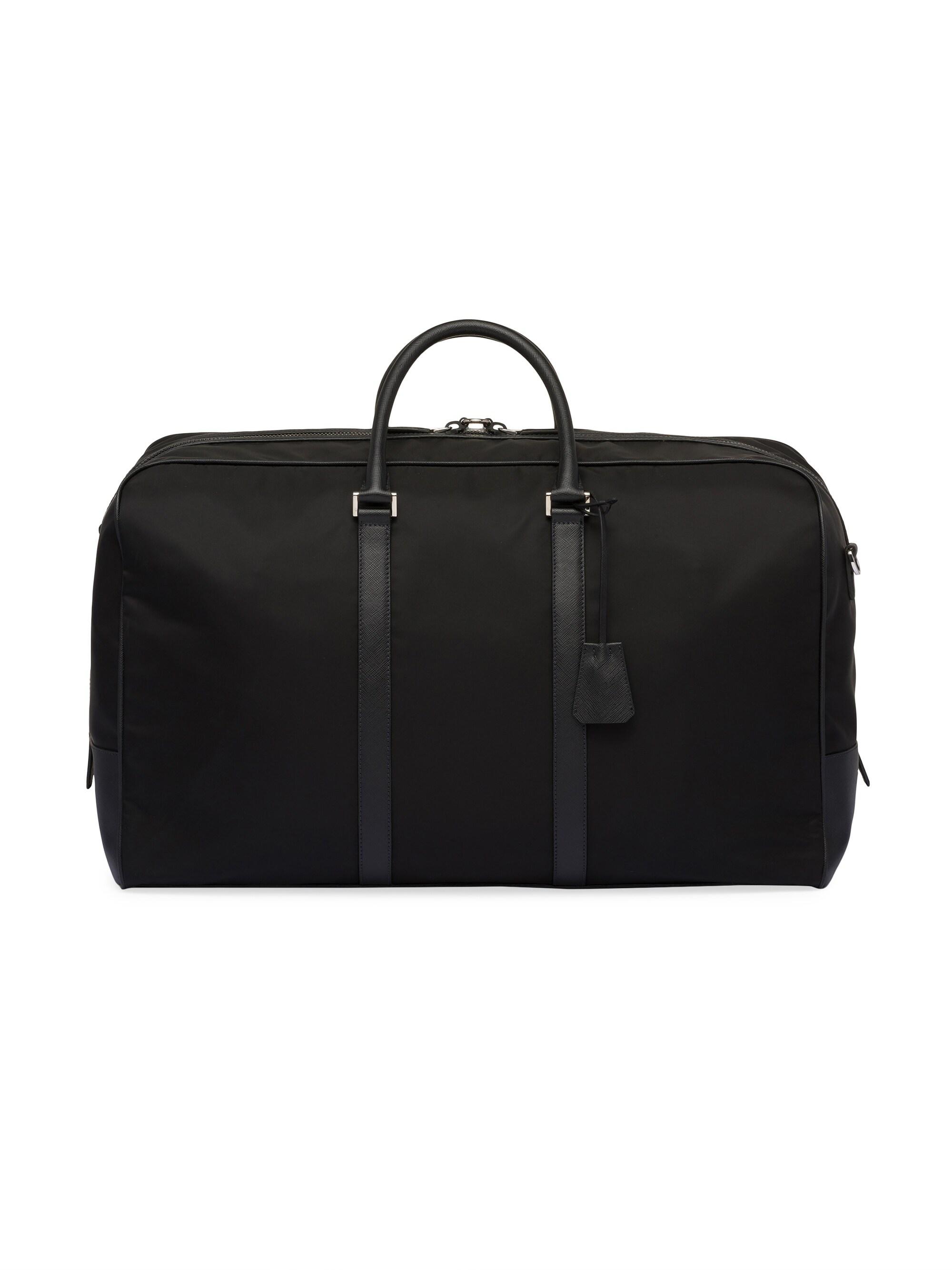 Prada Re-Nylon And Saffiano Leather Duffle Bag Saks Fifth Avenue