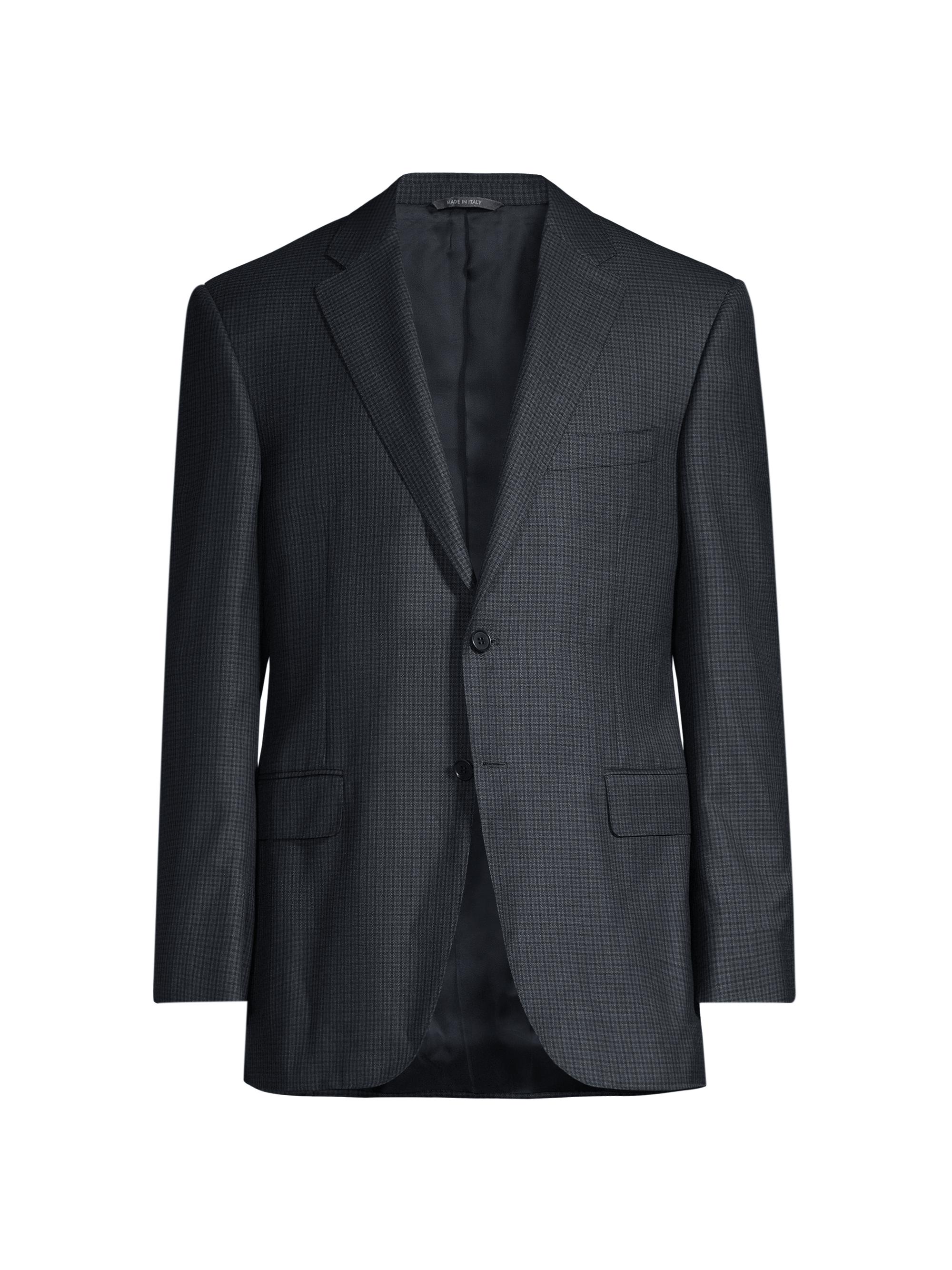 Canali Men's Siena Plaid Sport Coat - Blue