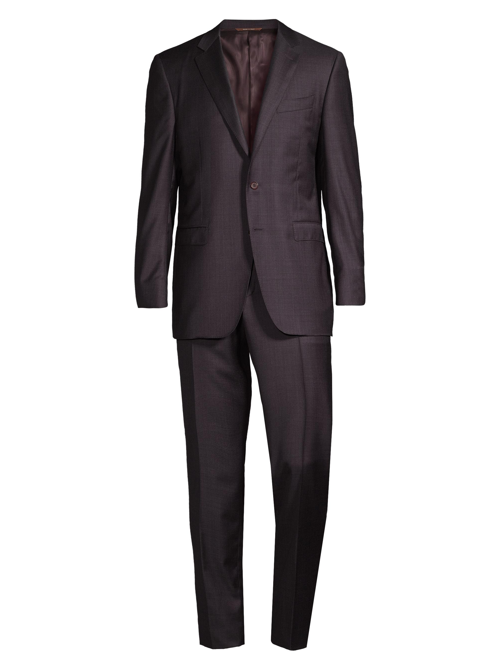 Giorgio Armani Micro Dot Two-Button Suit | Saks Fifth Avenue