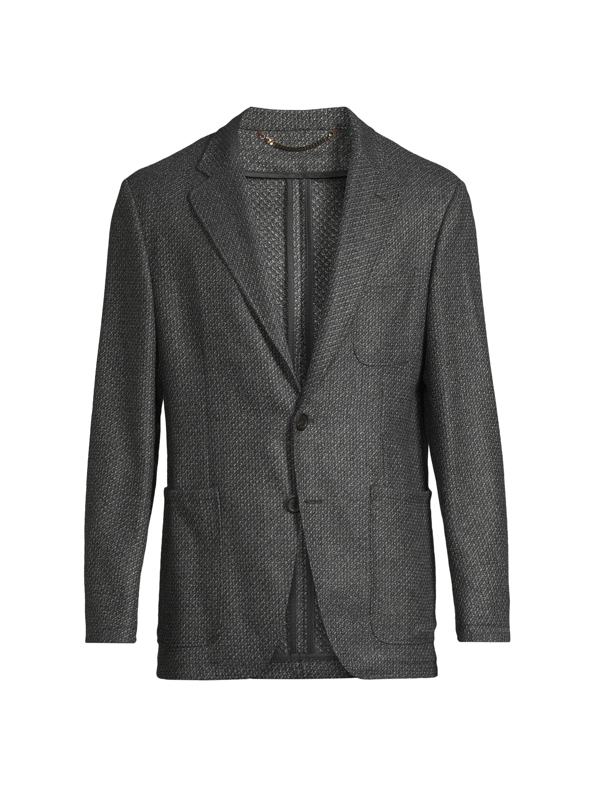 Canali Kei Plaid Silk-Cashmere Single-Breasted Sport Coat | Saks
