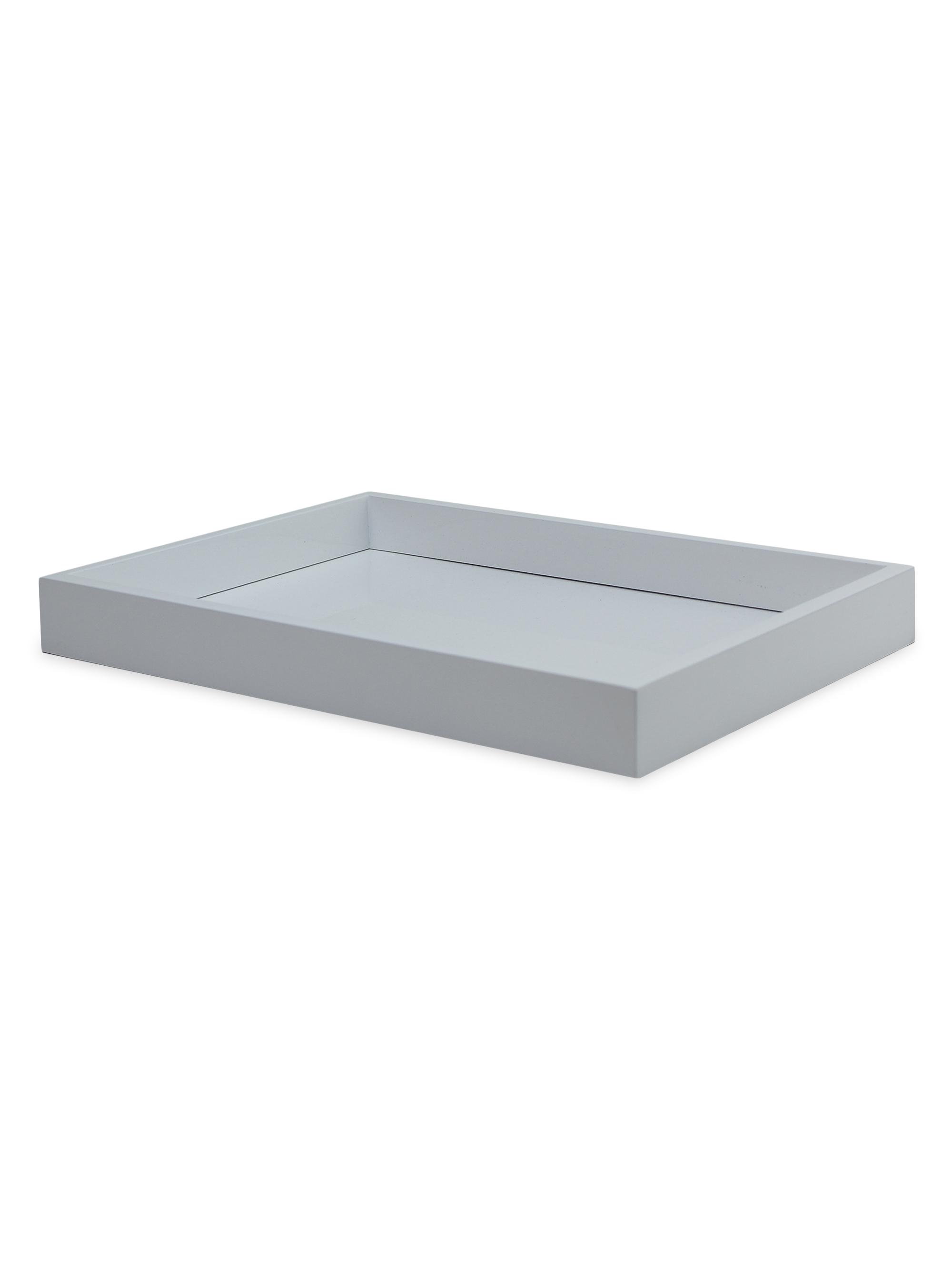 Addison Ross Small Lacquer Tray - White