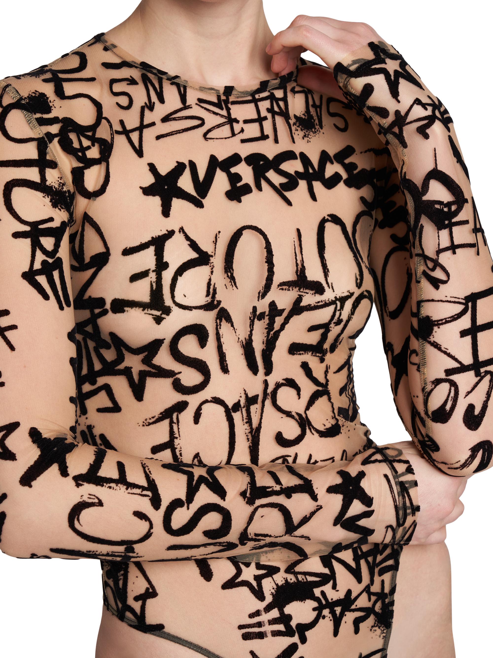 versace jeans bodysuit