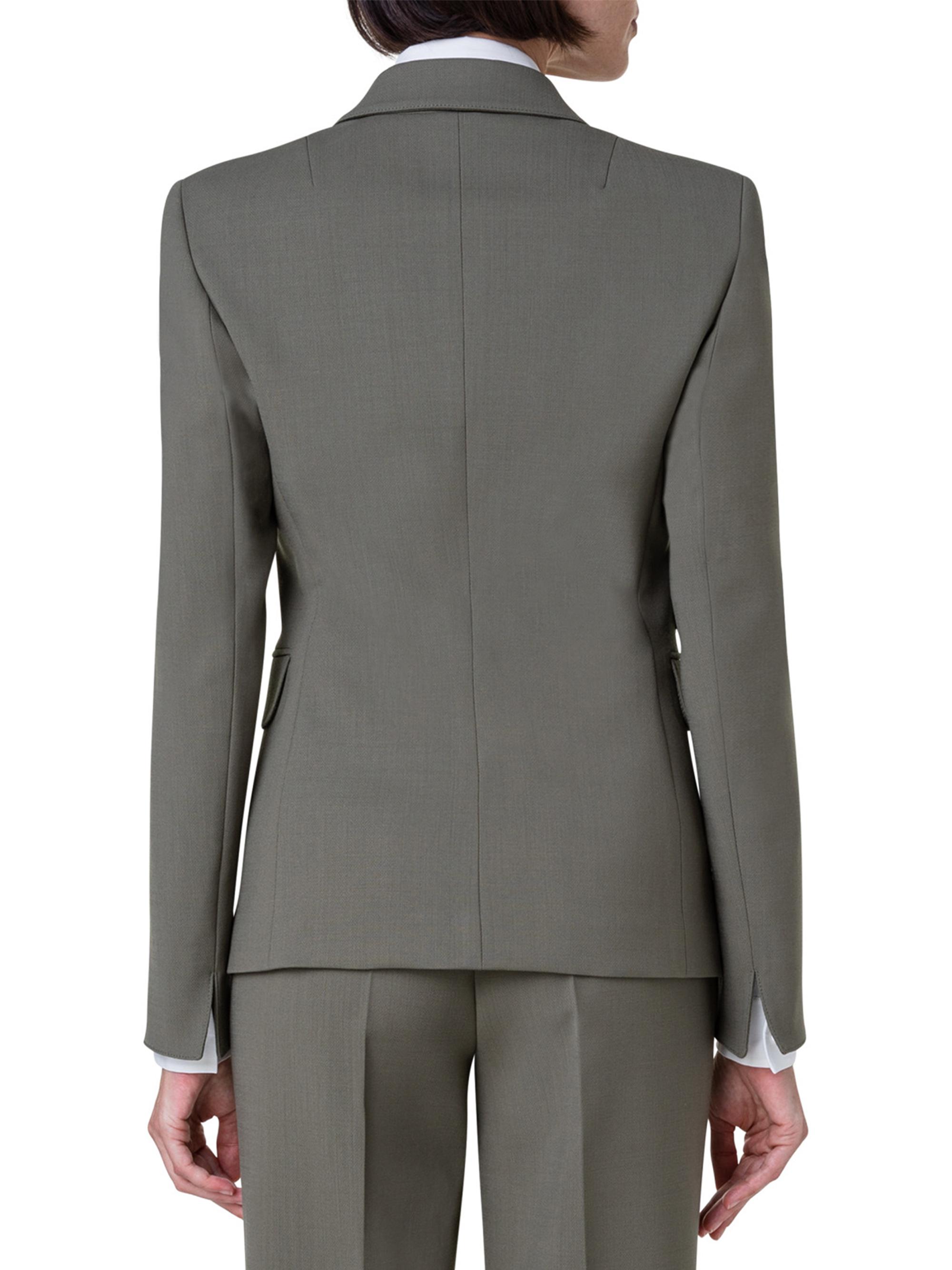 Shop Akris punto Single-Breasted Wool-Blend Blazer | Saks Fifth Avenue