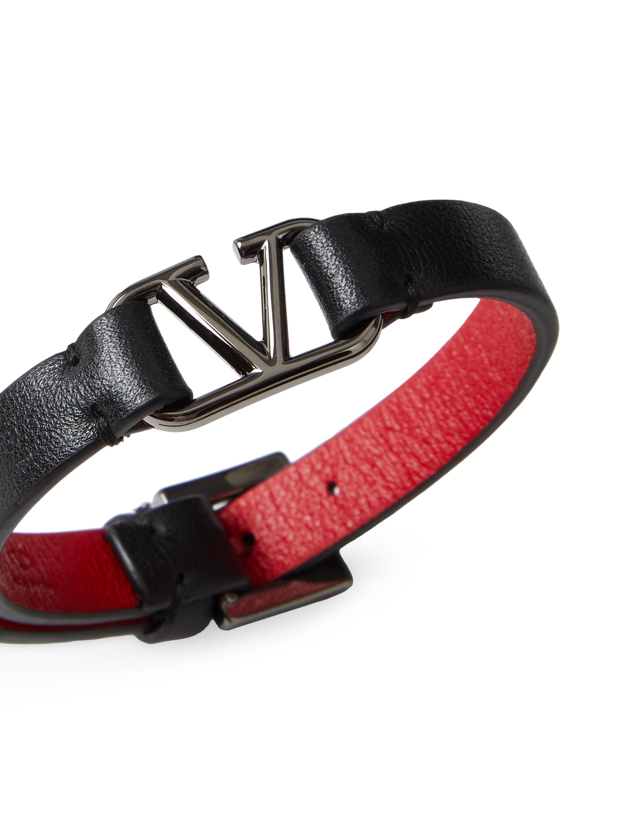 VALENTINO GARAVANI ヘアバンド Vlogo Signature Headband In Resin, Metal And Crystals for Woman in