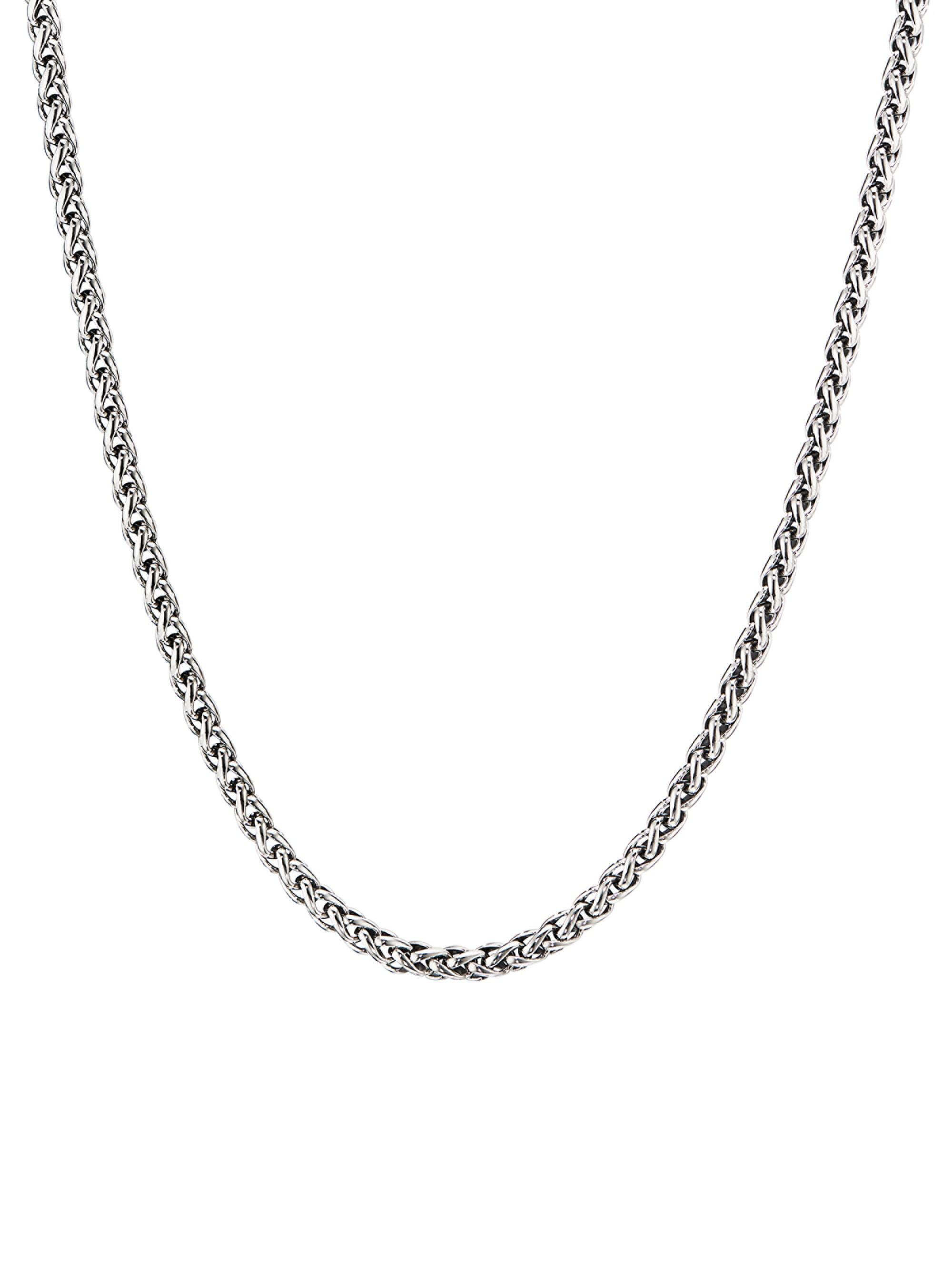 David Yurman ボックスチェーン ネックレス 22inch David Yurman Box Chain Necklace In Sterling Silver, 5.2mm | Saks