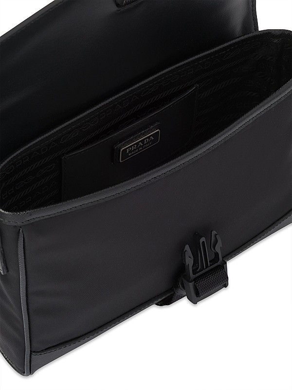 Shop Prada Re-Nylon and Saffiano Shoulder Bag | Saks Fifth Shop Prada Re-Nylon and Saffiano Shoulder Bag | Saks Fifth