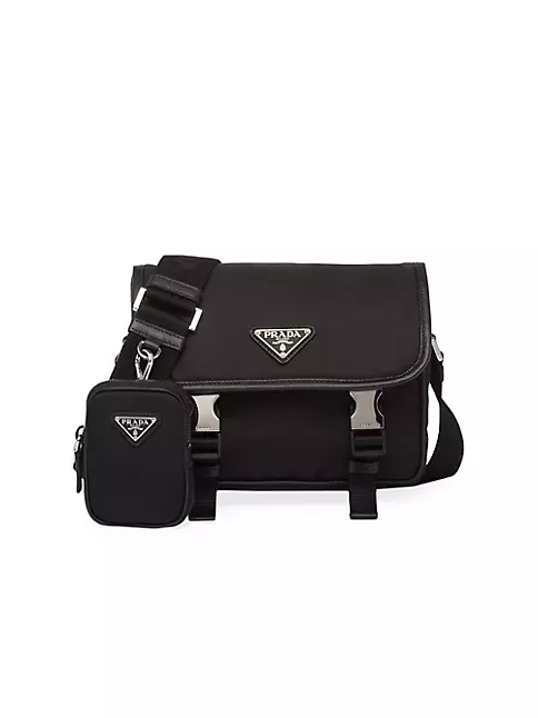 Prada Re-Nylon and Saffiano leather shoulder bag (new)
