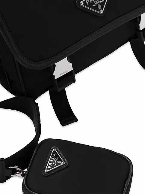 Prada Re-Nylon and Saffiano leather shoulder bag (new)