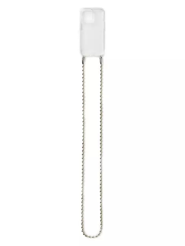 Shop Louis Vuitton 2023 SS Monogram Unisex Chain iPhone 14 Pro