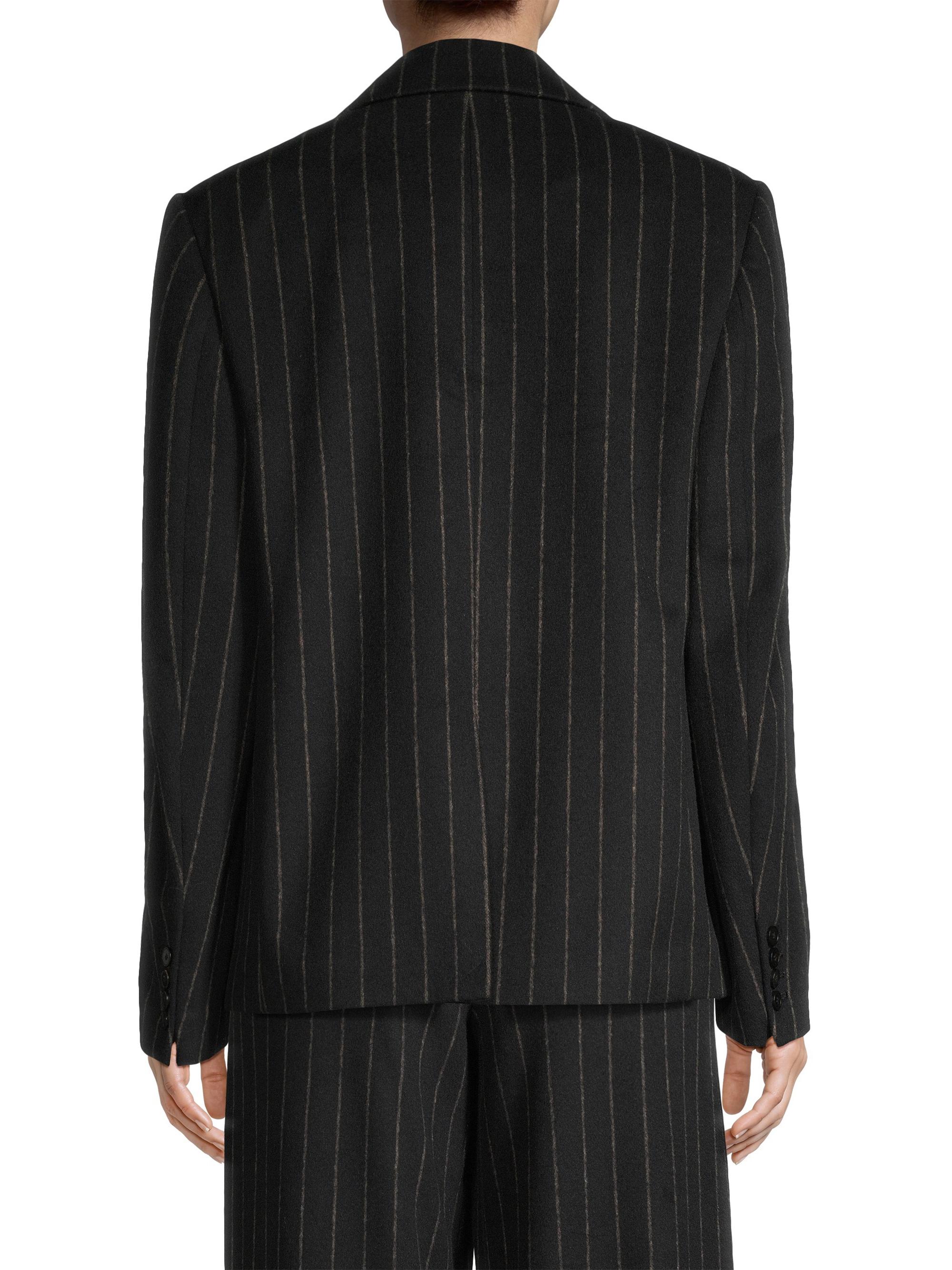 Jason Wu Wool-Blend Double-Breasted Pinstripe Blazer | Saks Fifth