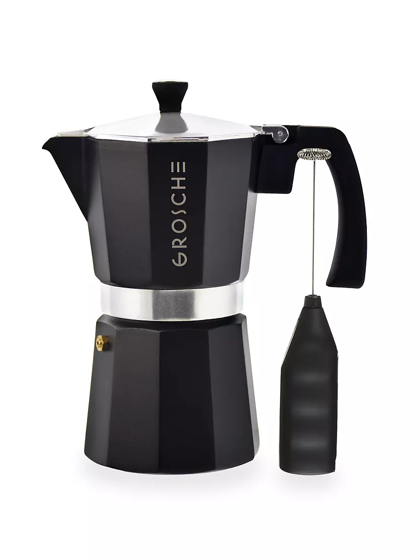 Grosche Milano Stovetop Espresso Maker Moka Pot Home Espresso