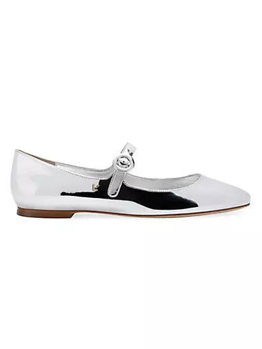 Blair Mirror Leather Mary Janes