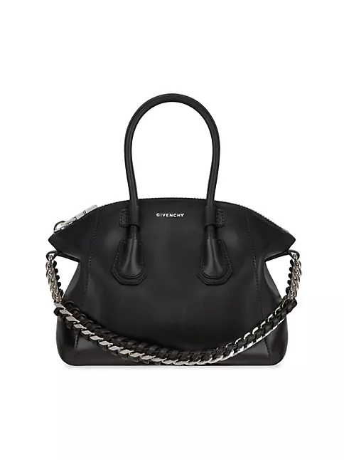 Givenchy Mini Antigona Top-Handle Bag in Leather