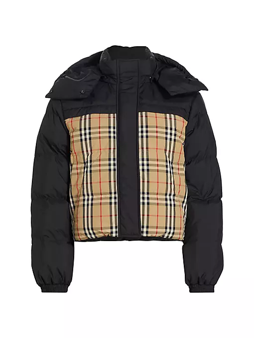 Burberry - Archive Check Crop Jacket