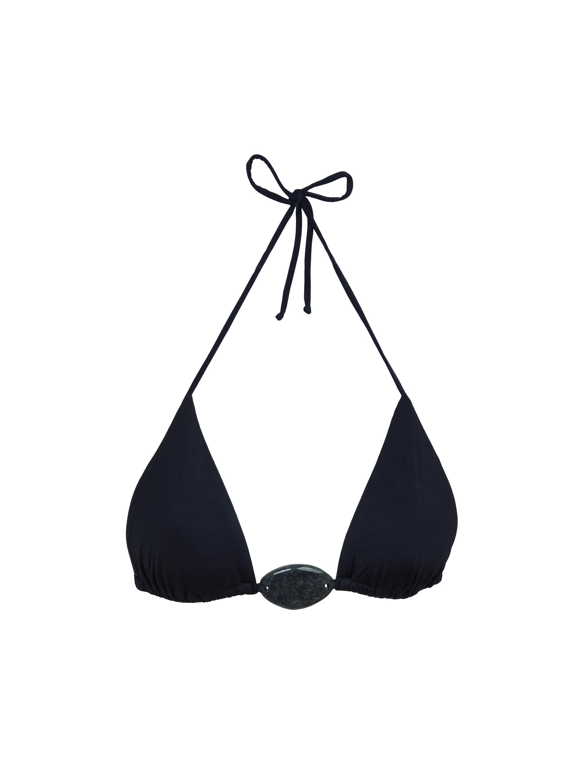 ViX by Paula Hermanny Women's Kim Tri Triangle Bikini Top - Black