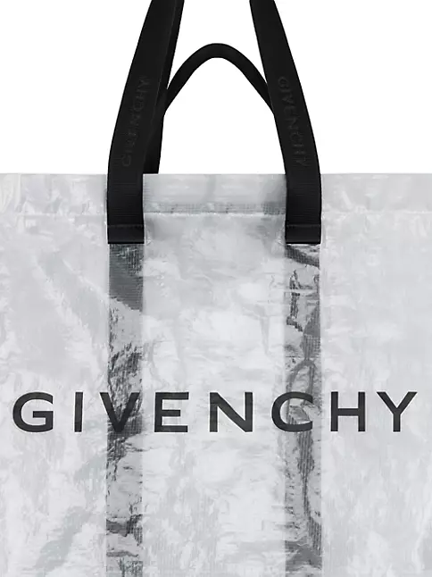 G Essentials Small Canvas Tote Bag in Black - Givenchy