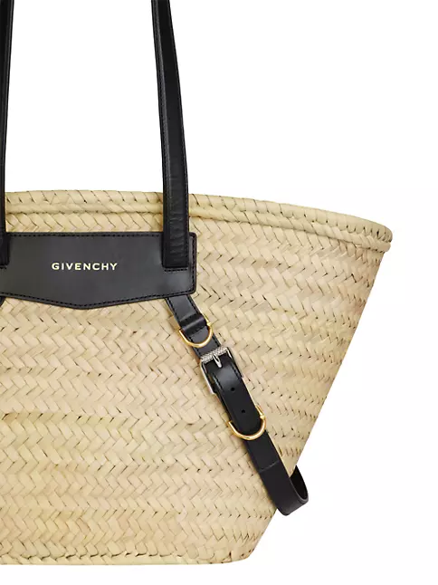 Black Voyou medium leather shoulder bag, Givenchy