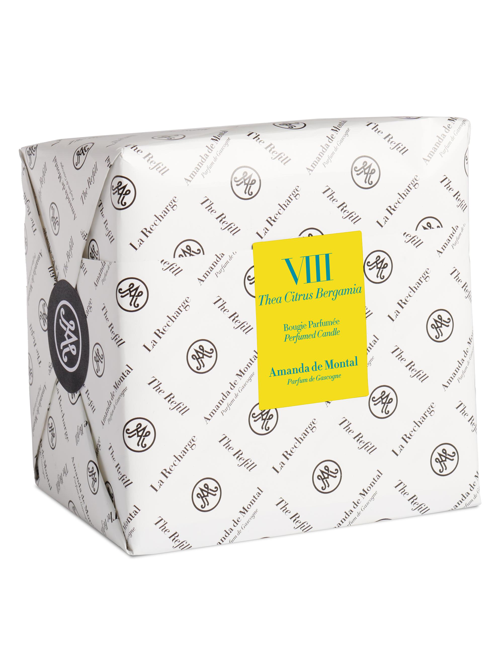 Amanda de Montal VIII Thea Citrus Indoor/Outdoor Candle Refill - White