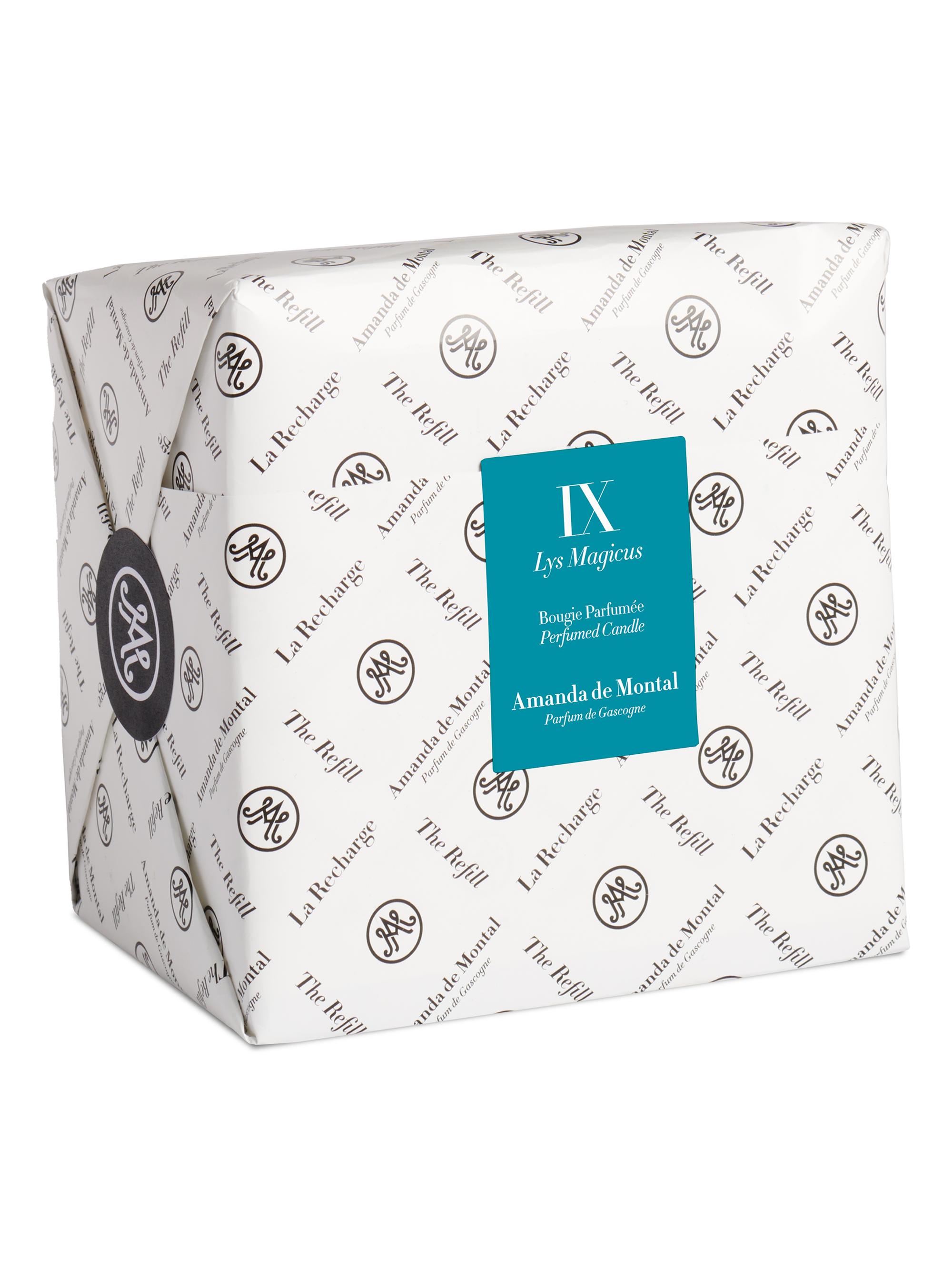 Amanda de Montal IX Lys Magicus Indoor/Outdoor Candle Refill - White