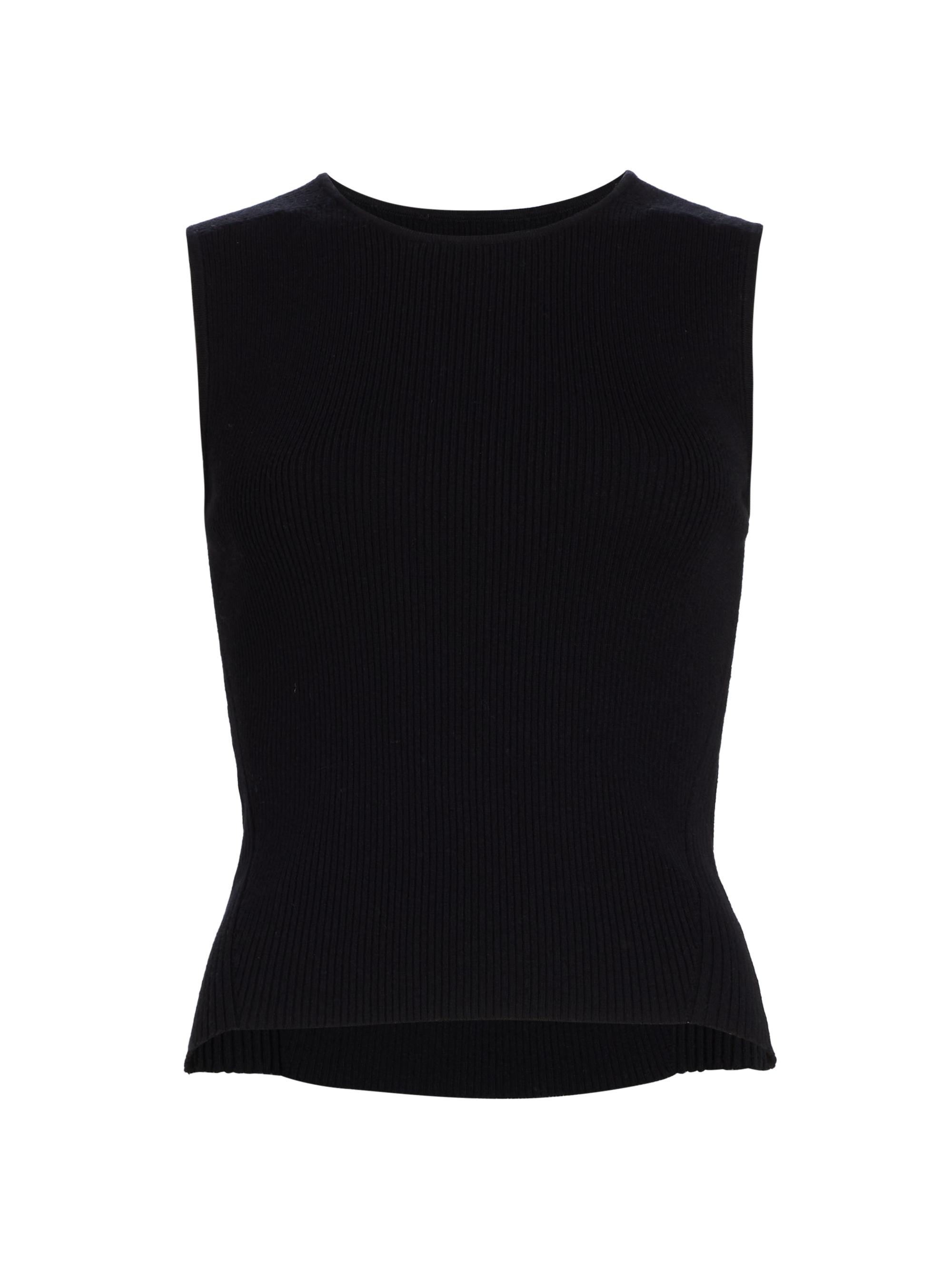 Derek Lam 10 Crosby Women's Ariana Muscle Tank - Black