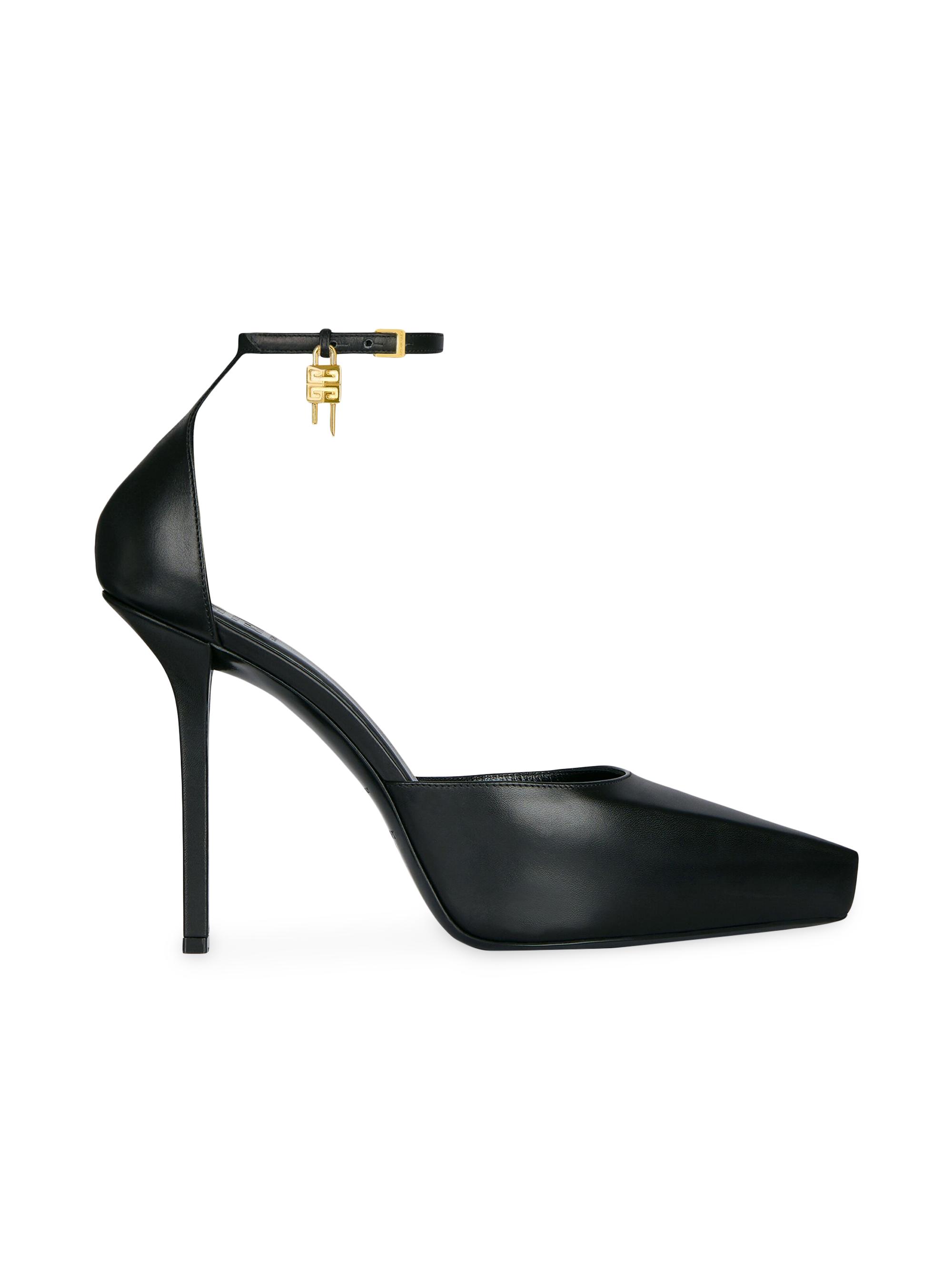 Givenchy Women's G-Lock Platform Pumps in Leather - Black